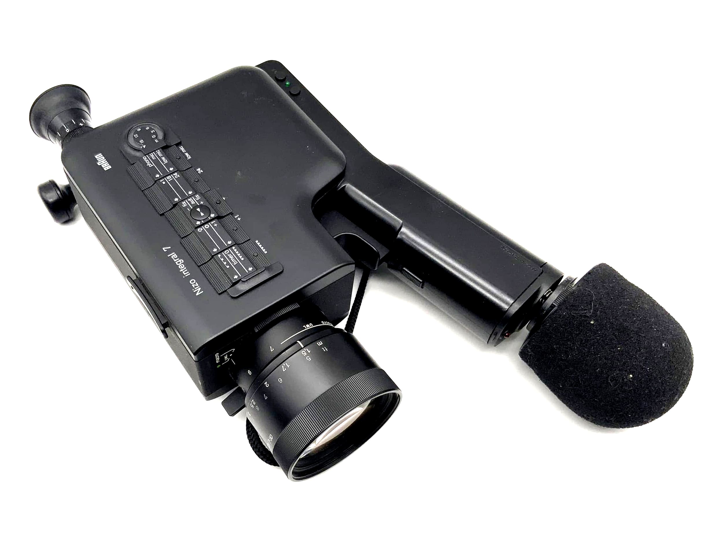 Braun Nizo integral 7 film camera Super 8 camera movie camera !Defect!