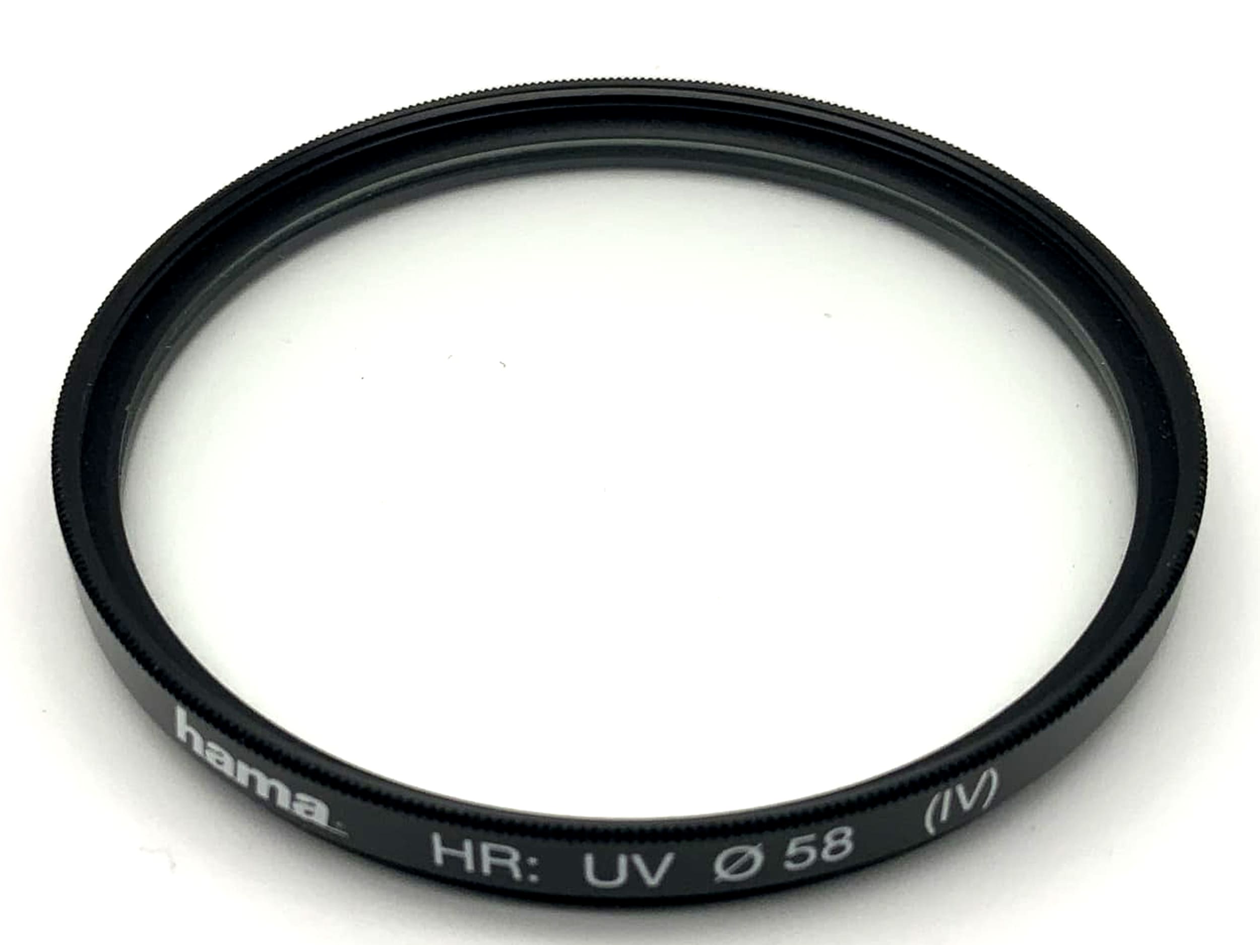 Hama UV filter 58mm filter HR: (IV) Circular filter thread