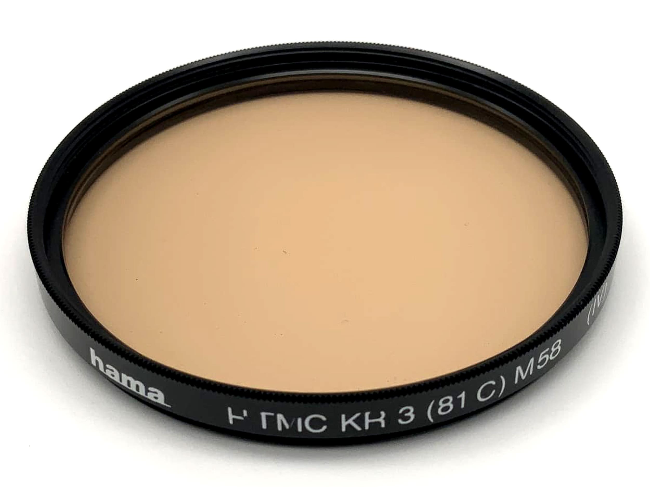 Hama Correction 58mm Filter HTMC KR 3 (81 C) (IV) Circular Filter Thread