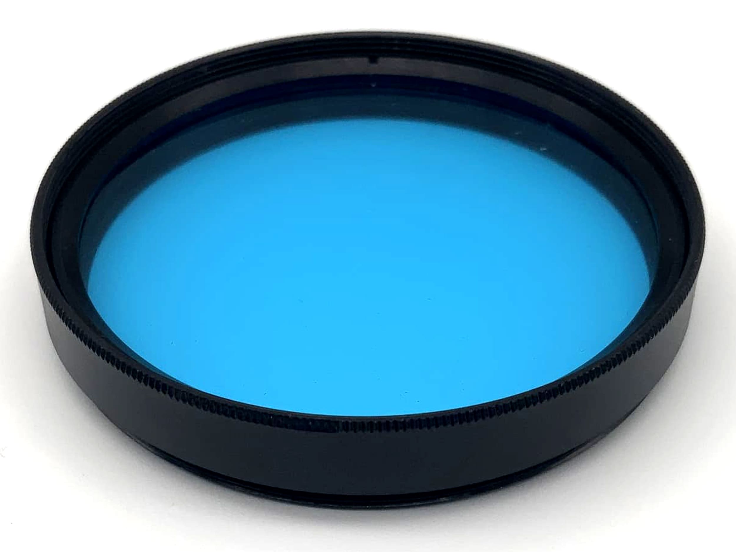 Carl Zeiss Jena color filter 58mm, light blue, circular, filter thread