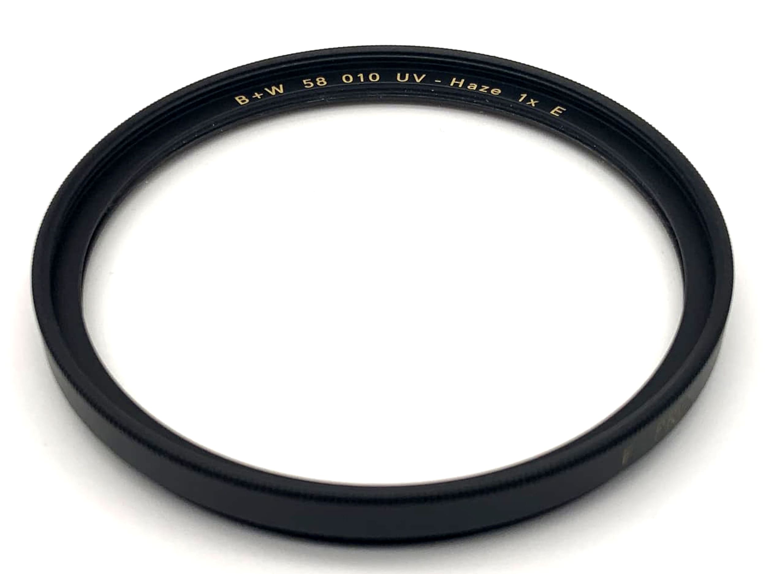 B+W UV filter 58mm filter 010 UV-Haze 1x E F-Pro circular filter thread