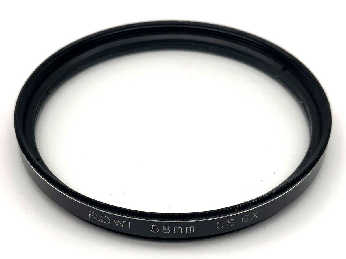 Rowi Cross Filter 58mm Filter CS 6x Cross Circular Filter Thread