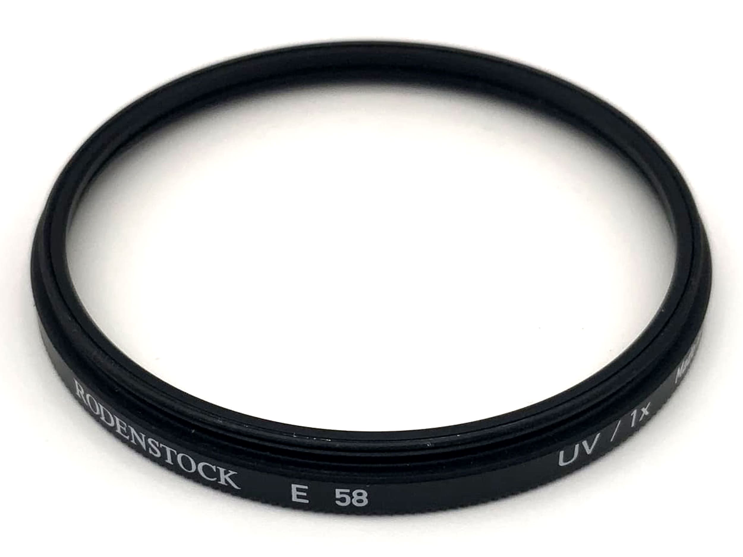 Rodenstock UV filter 58mm filter E58 UV/1x circular filter thread
