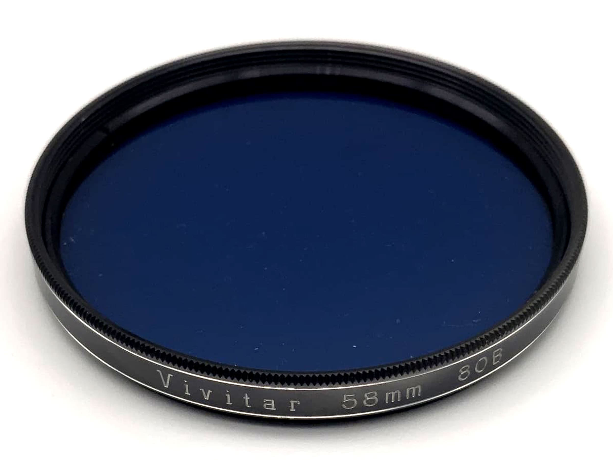 Vivitar Color Filter 58mm Filter Blue 80B Circular Filter Thread