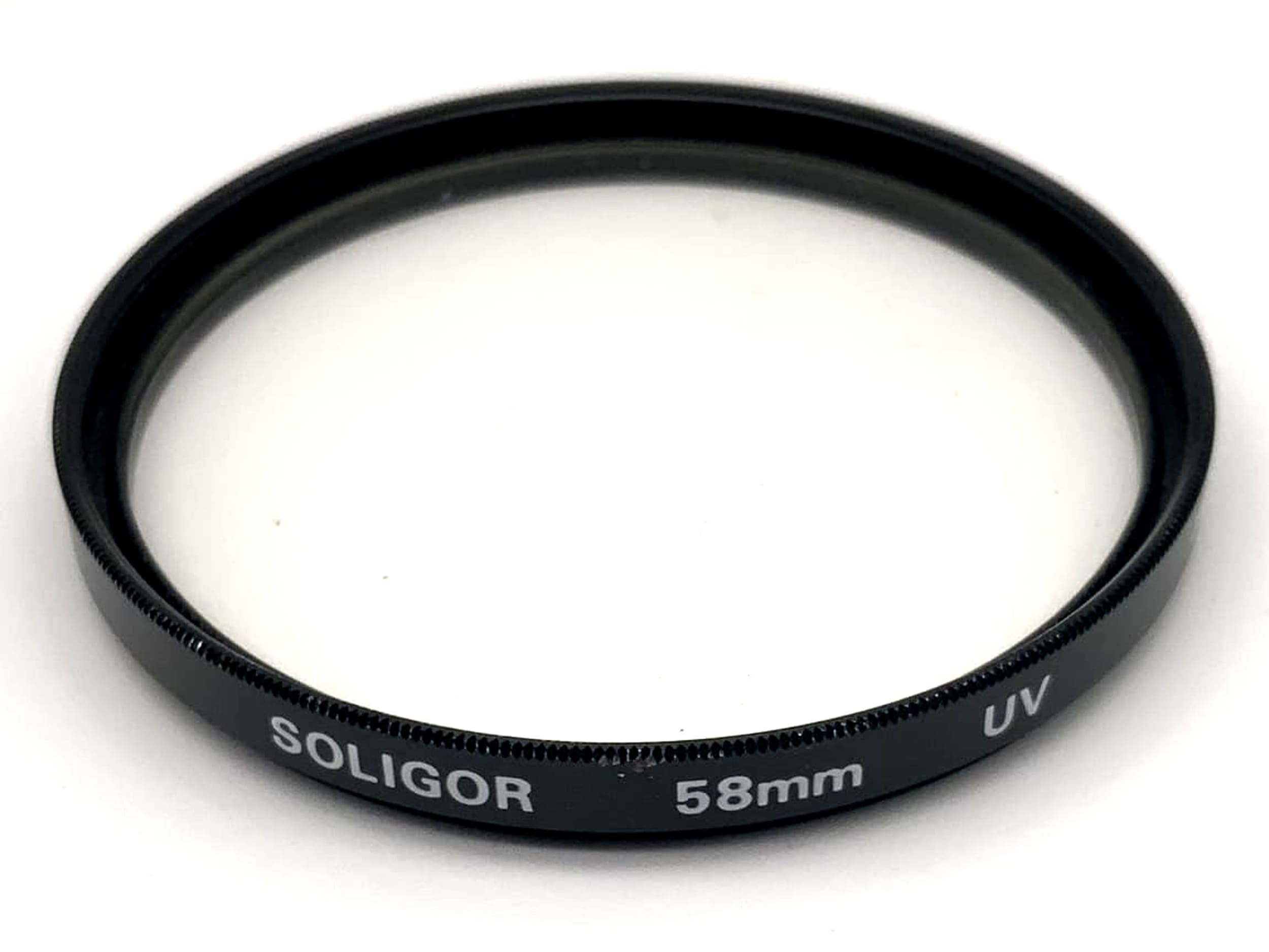 Soligor UV filter 58mm circular filter thread