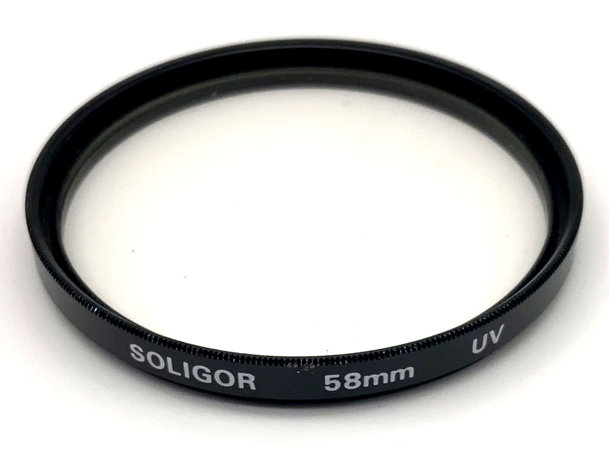 Soligor UV filter 58mm circular filter thread