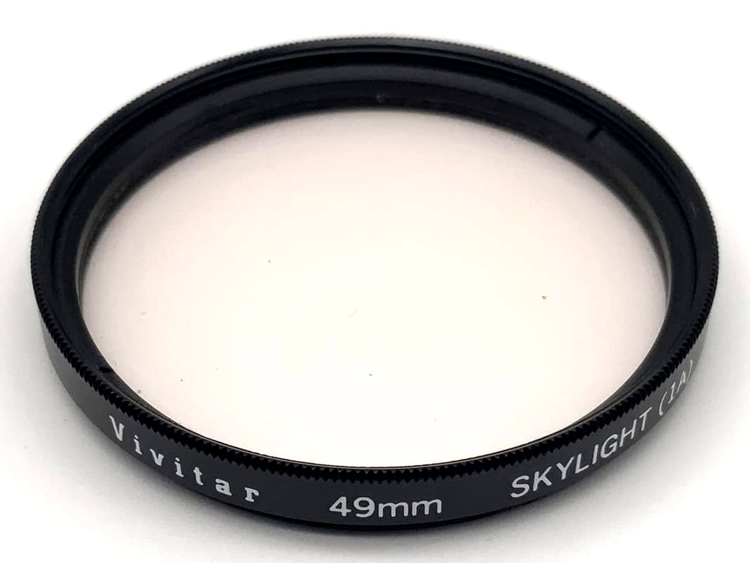 Vivitar Skylight 49mm Filter (1A) Circular Filter Thread