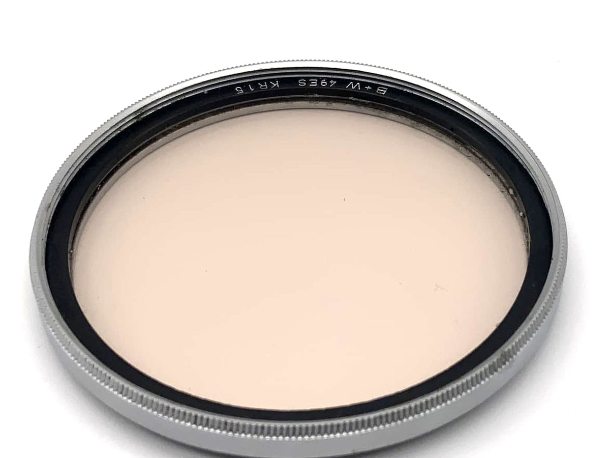 B+W Correction 49mm Filter KR 1.5 Circular Filter Thread
