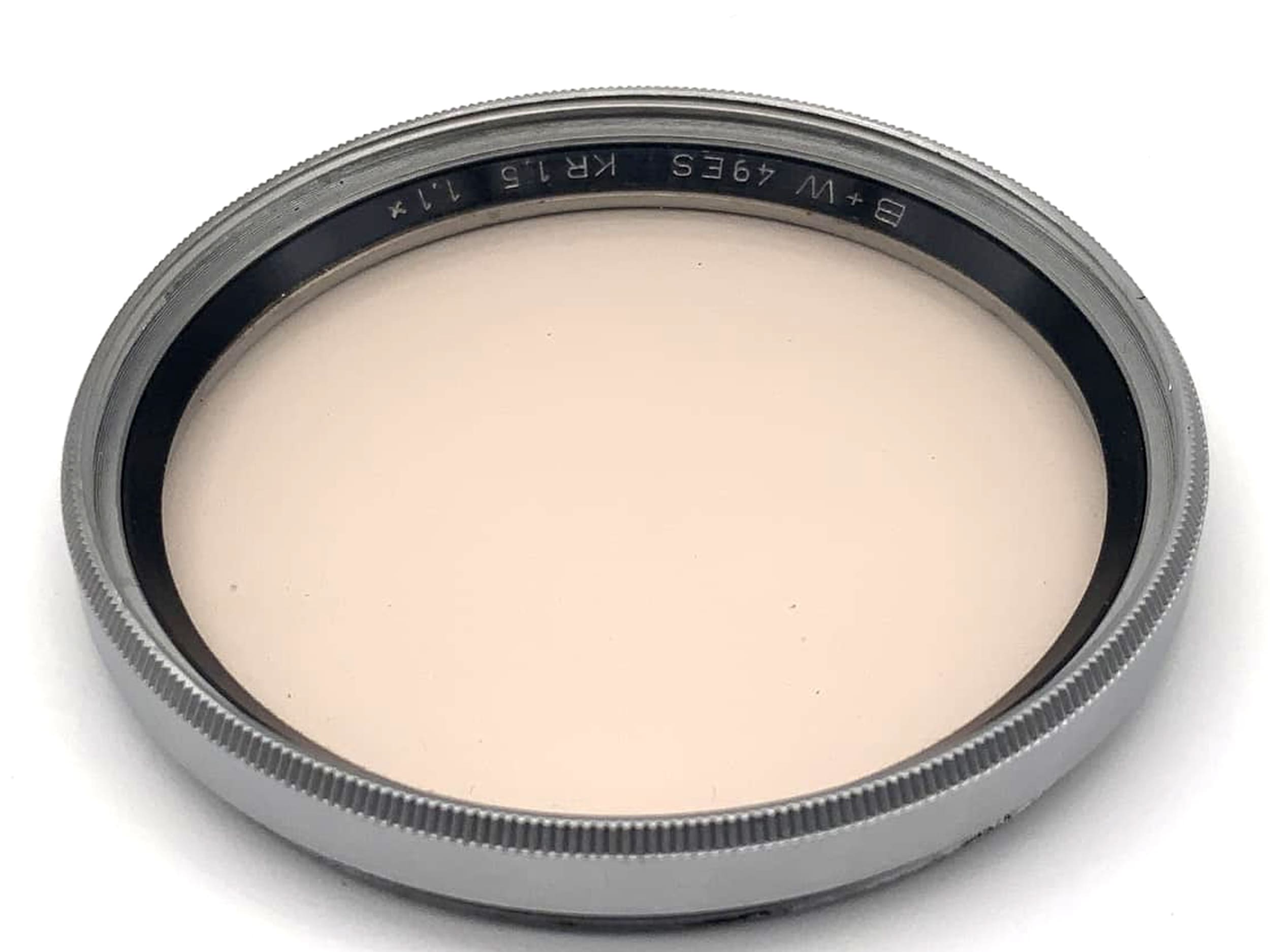 B+W Correction 49mm Filter KR 1.5 1.1x Silver Circular Filter Thread
