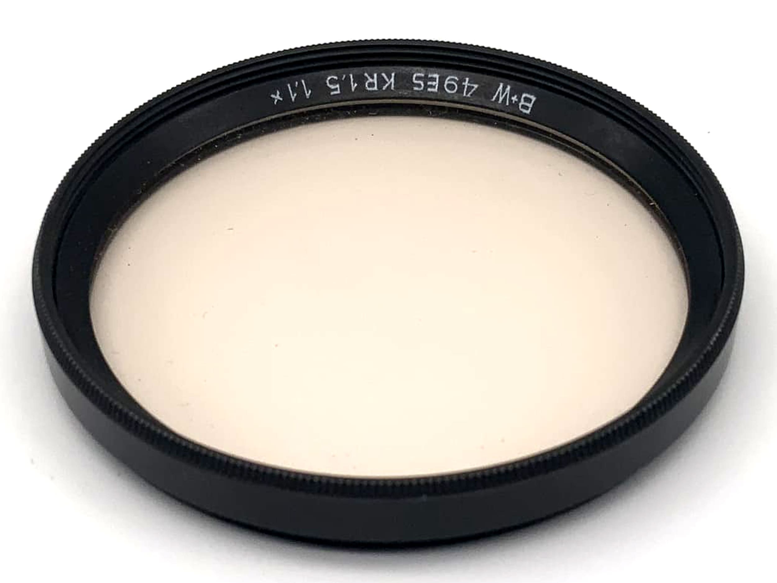 B+W Correction 49mm Filter KR 1.5 1.1x Black Circular Filter Thread
