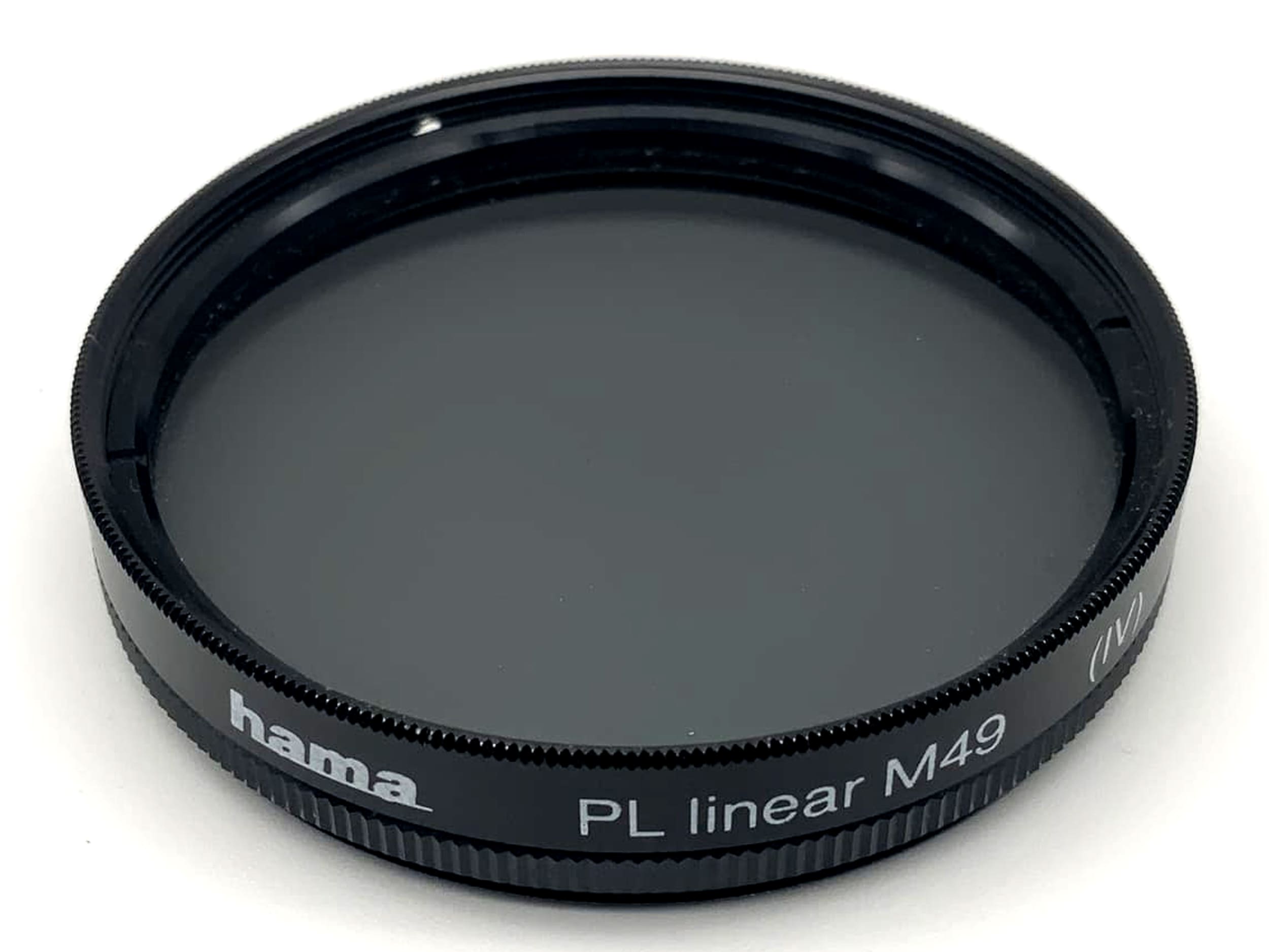 Hama Polarizing Filter 49mm Filter PL linear (IV) Circular Filter Thread