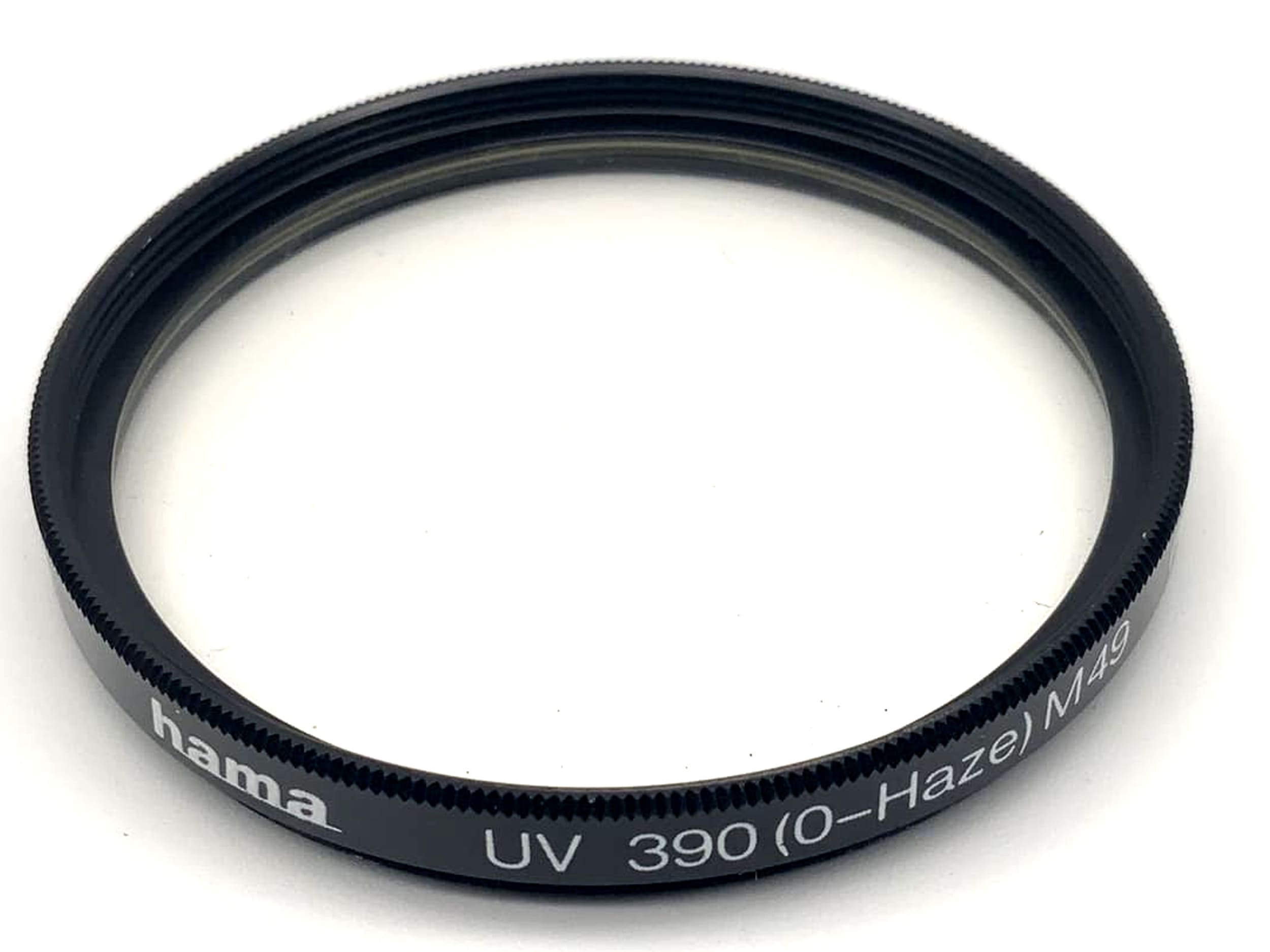 Hama UV filter 49mm filter 390 (0-Haze) (III) Circular filter thread