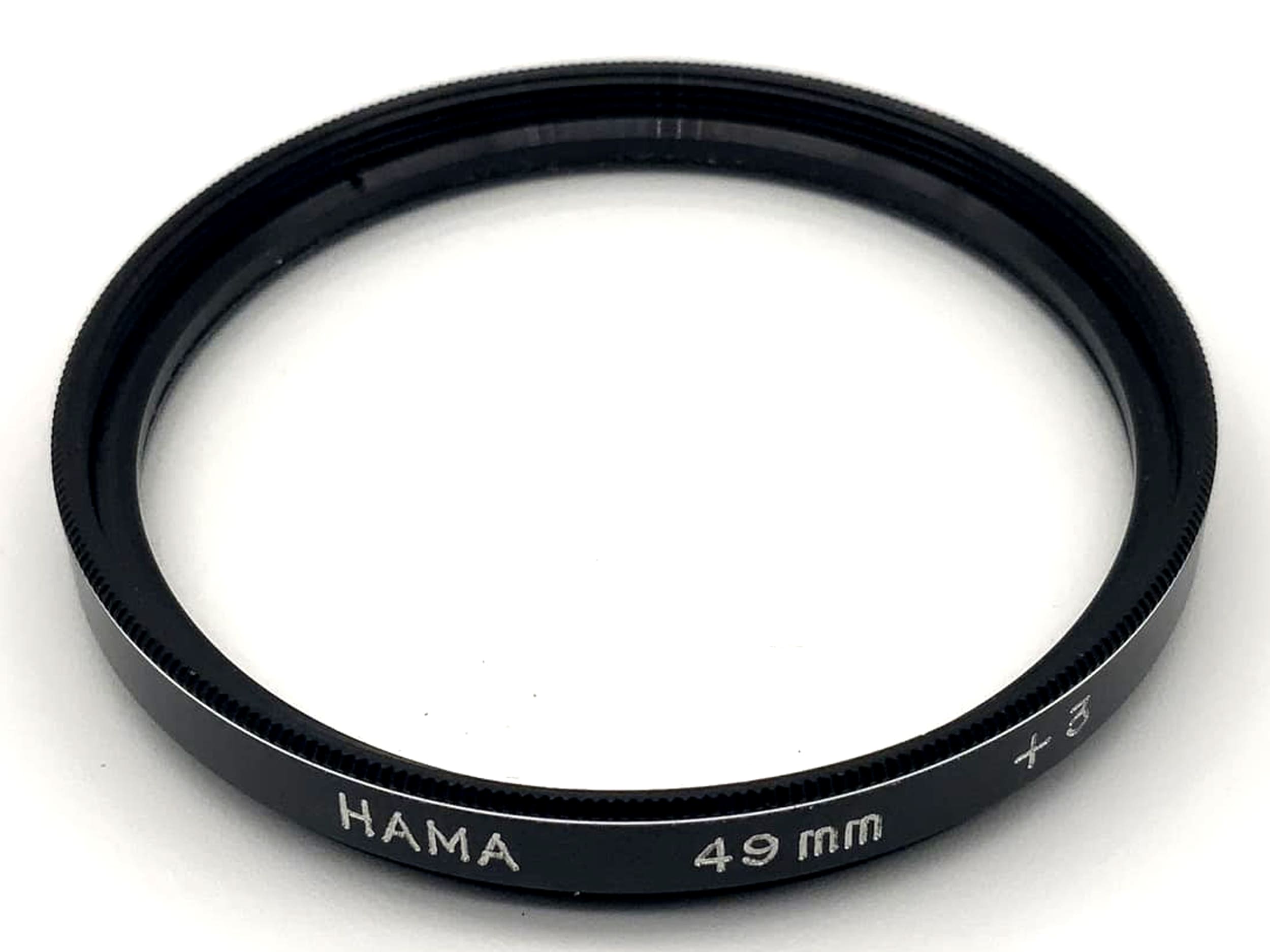 Hama Macro Lens 49mm Filter Close-Up lens +3 Circular filter thread