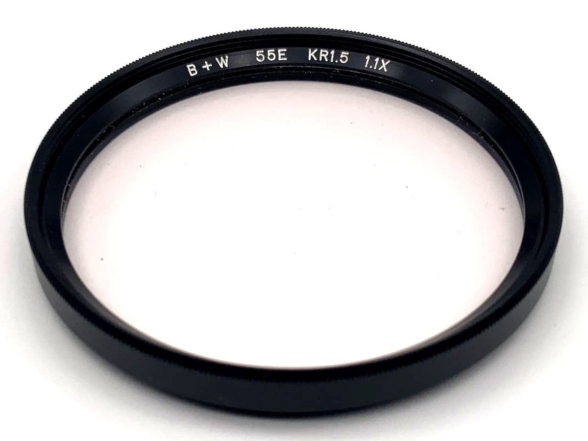 B+W Correction Filter 55E KR 1.5 1.1x Circular Filter Thread 55mm