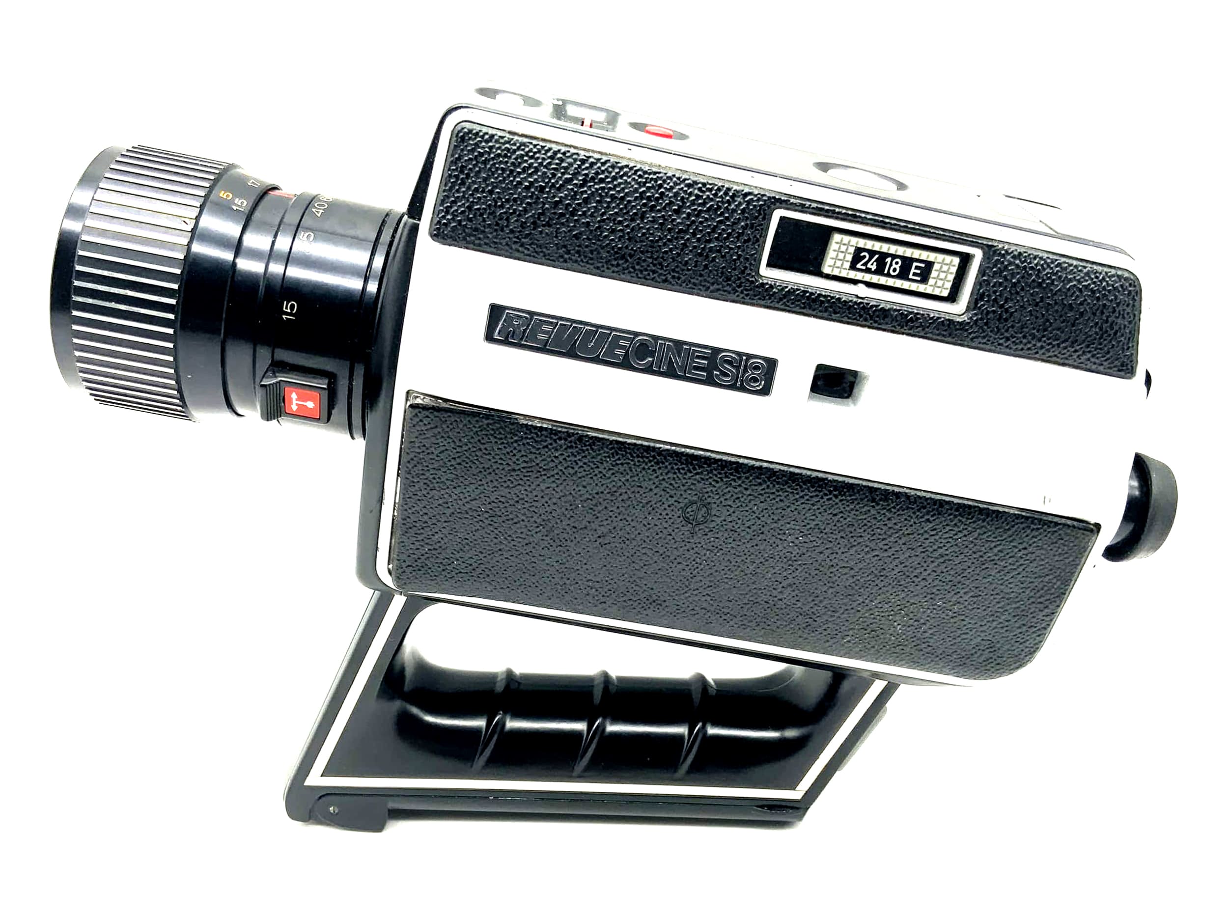 Revue cine S8 film camera with Revue Reflex 1.8/7.5-60 Super 8 camera movie camera
