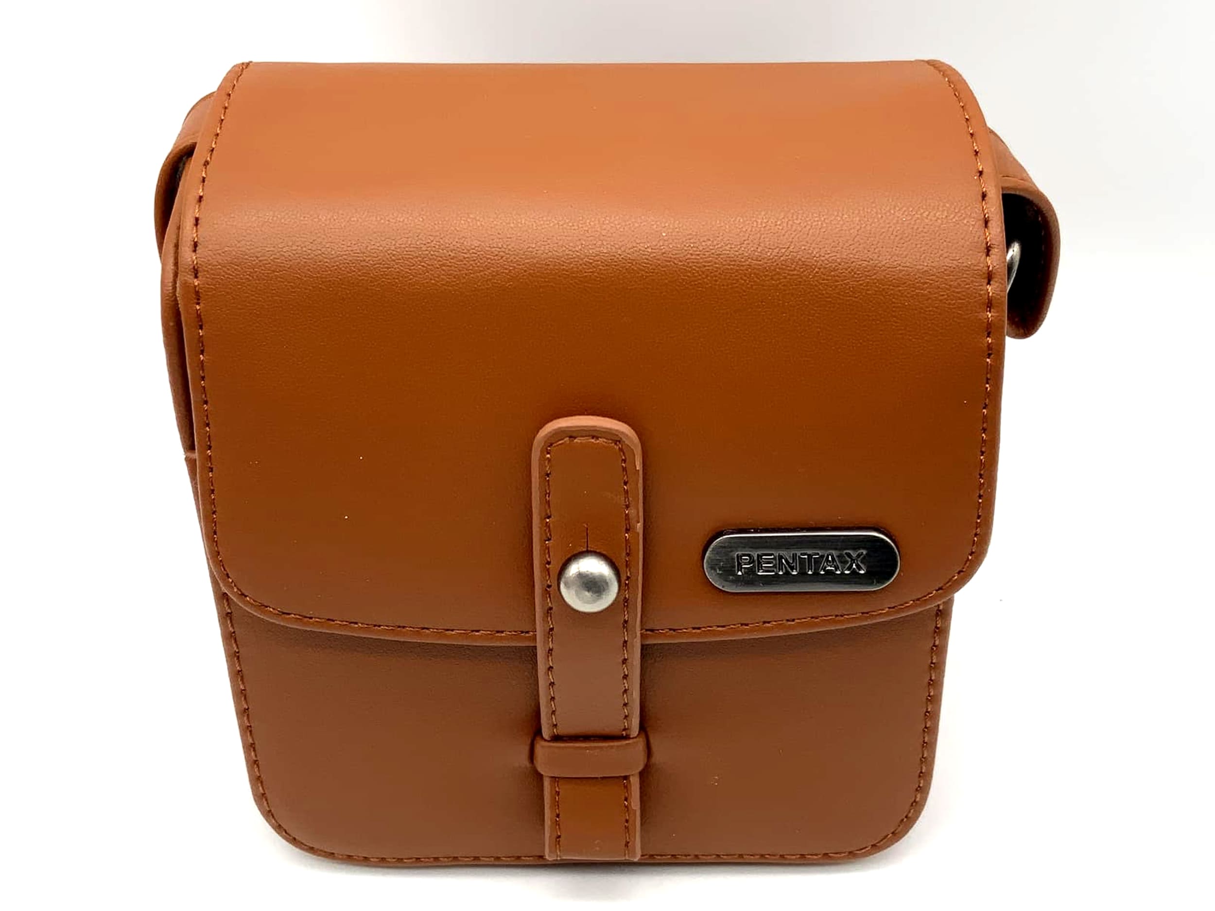 Pentax camera bag Q Vintage Leatherette Shoulder Bag brown 85234
