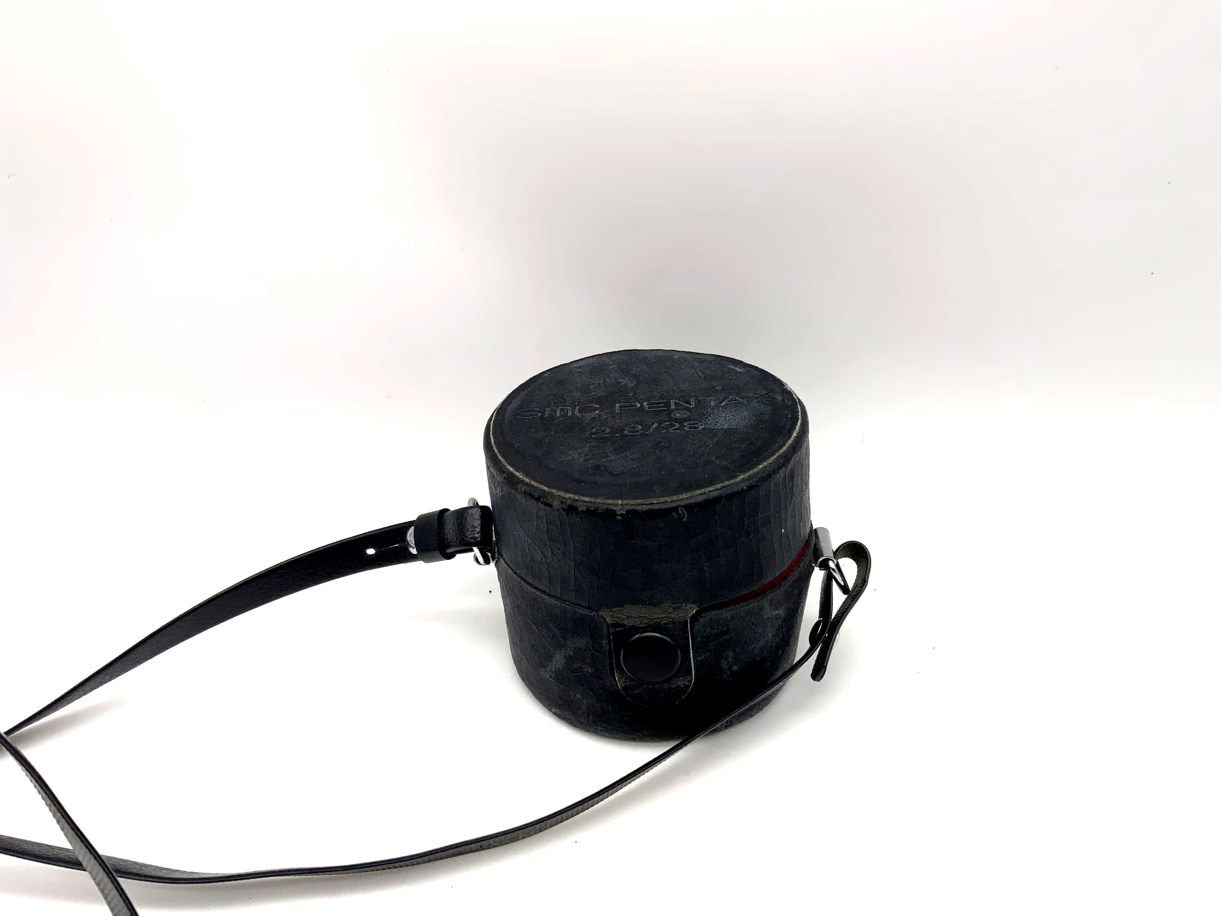 Asahi Pentax 2.8/28 black lens case for SMC Pentax Lens Case hard shell
