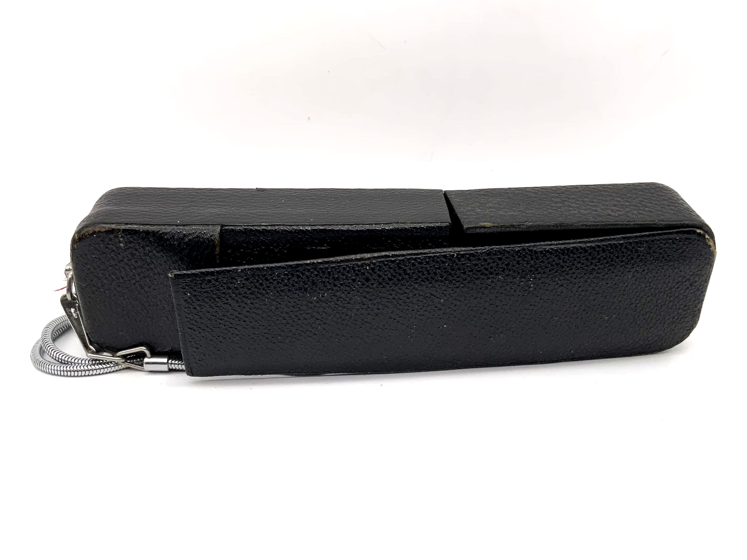 Minox Ready Bag C black leather bag camera case