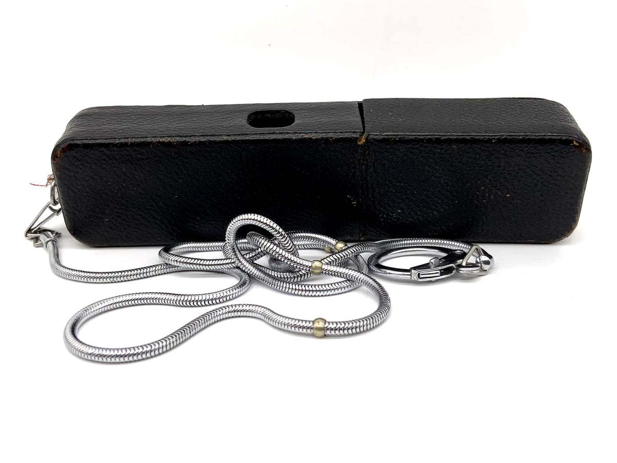 Minox Ready Bag C black leather bag camera case