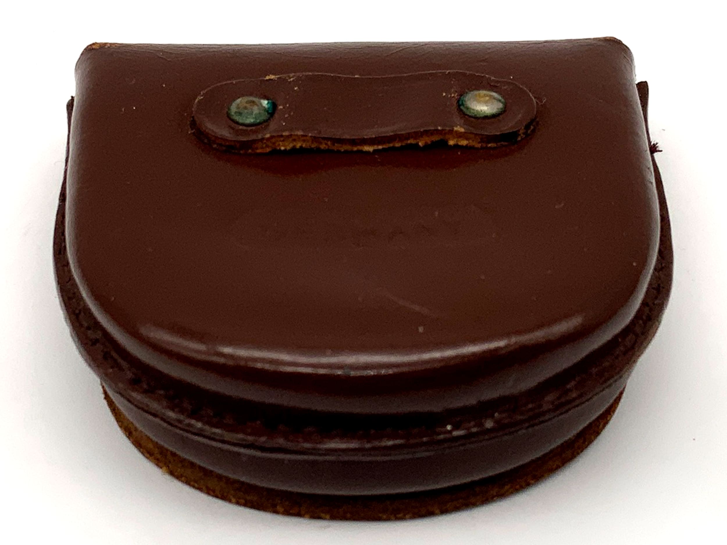 Rollei brown bag for filter bayonet III / Bay 3 Rollei F&amp;H leather bag