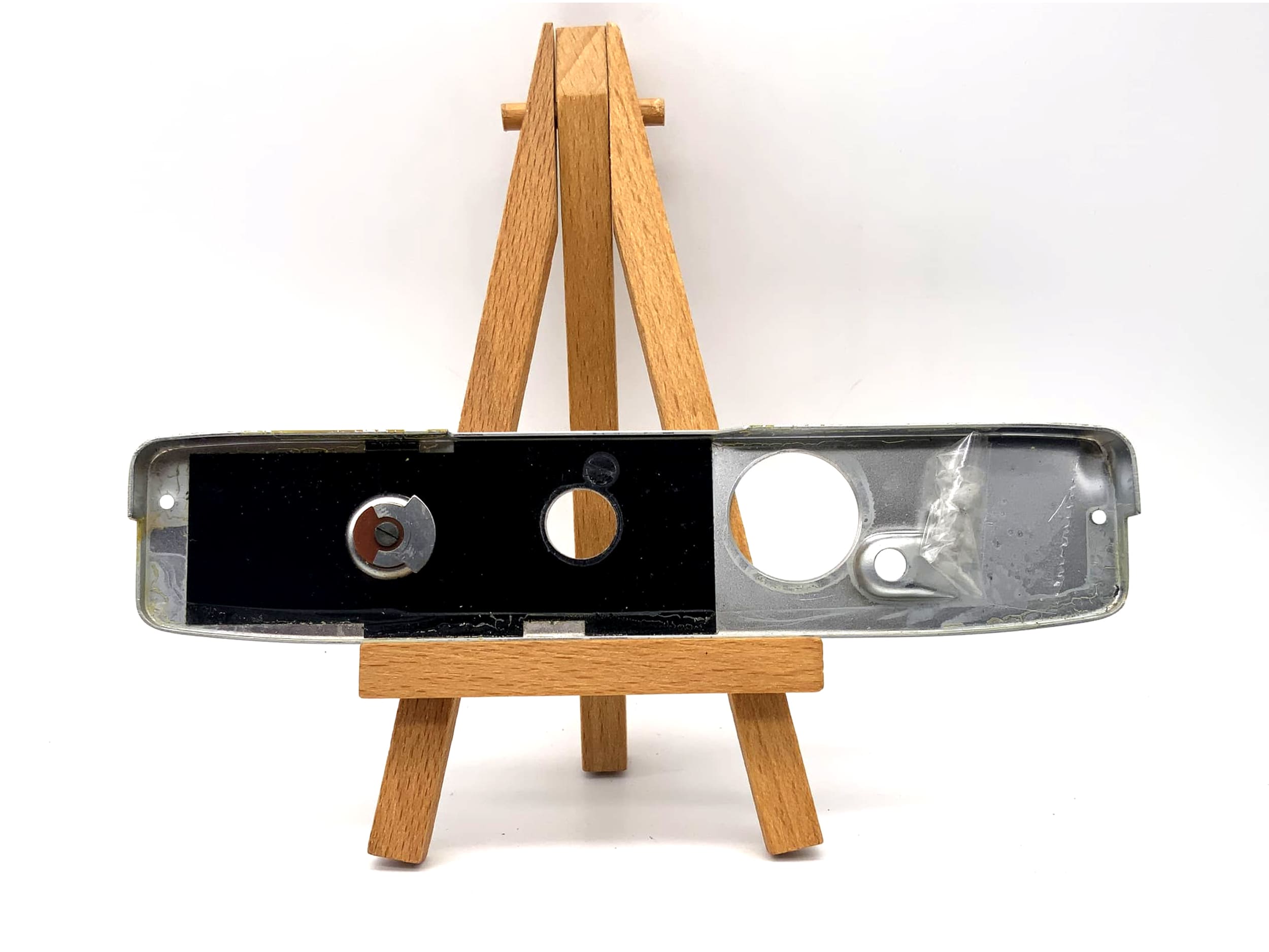 Minolta base plate SRT 100x silver replacement part