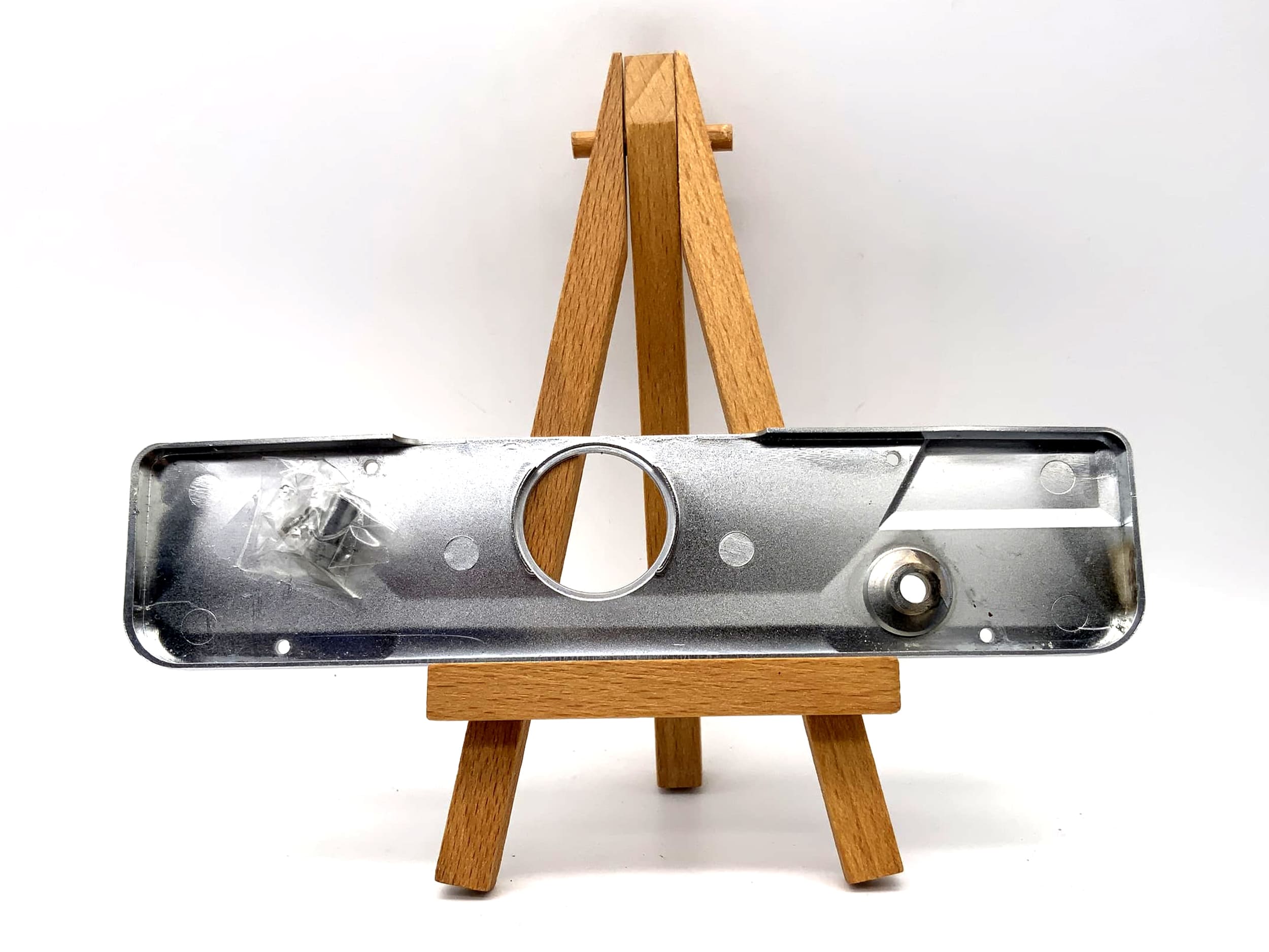 Pentacon Base Plate Praktica MTL 5B Silver Replacement Part