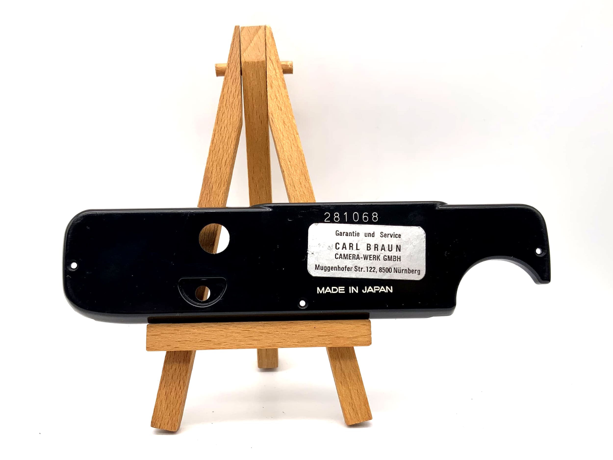 Konica FT-1 Motor Base Plate, Black, Replacement Part