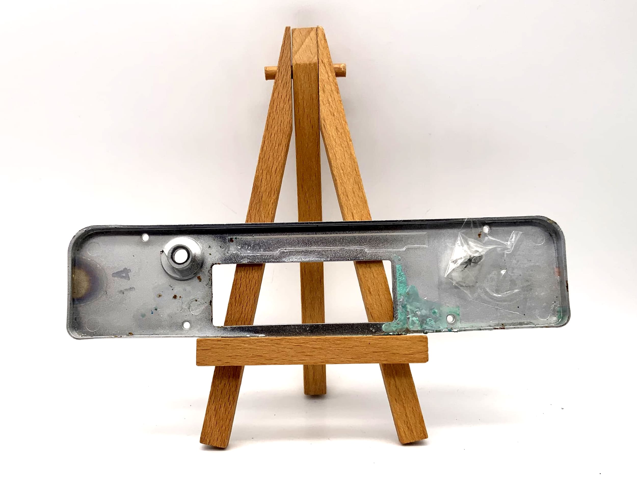 Pentacon Base Plate Praktica LLC Silver Replacement Part