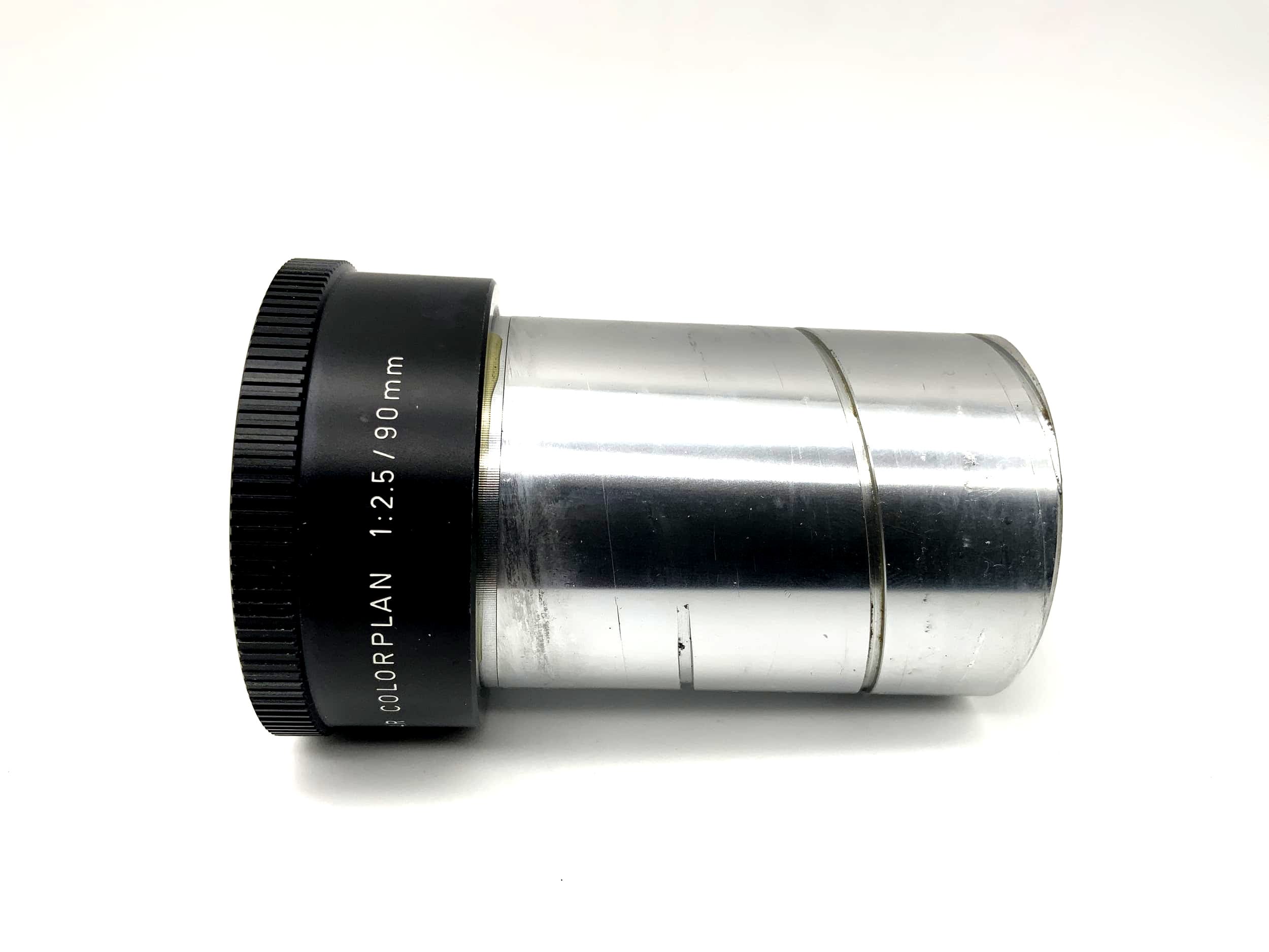 Leitz Wetzlar 90mm 1:2.5 projector lens Colorplan camera lens (worm gear)