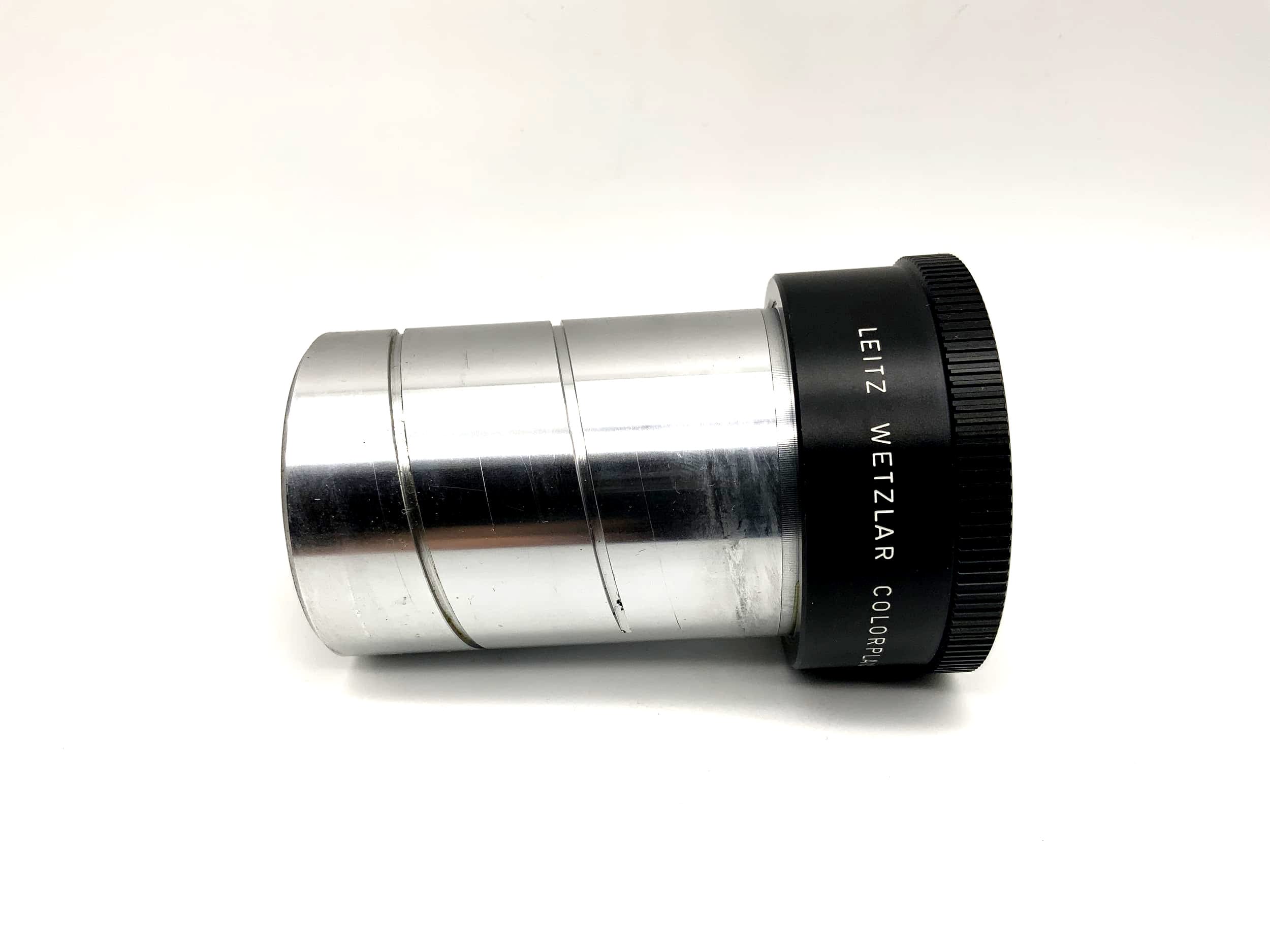 Leitz Wetzlar 90mm 1:2.5 projector lens Colorplan camera lens (worm gear)