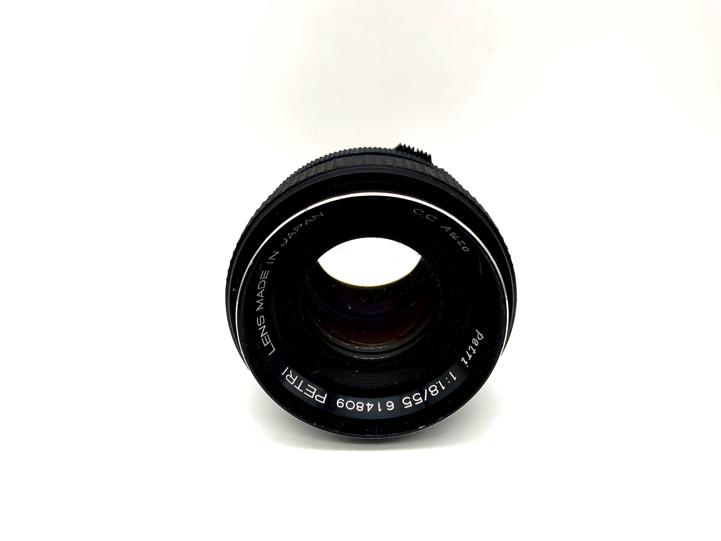 Petri 55mm 1:1.8 Lens CC Auto Camera Lens (M42)