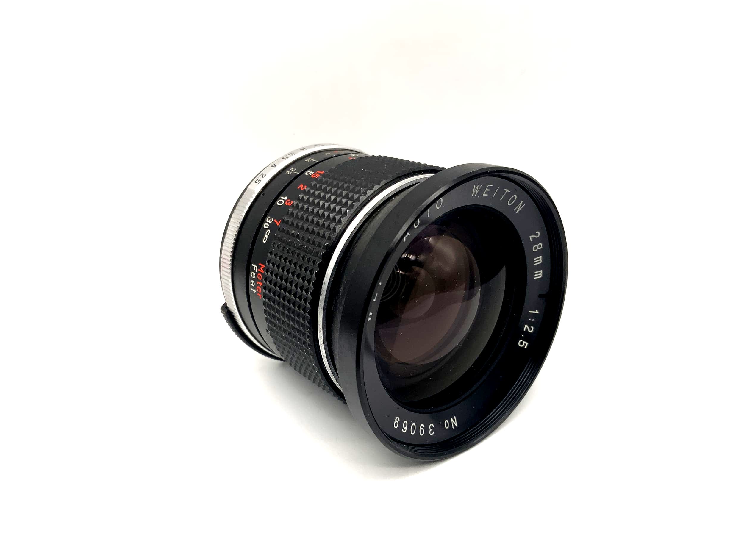 WEP 28mm 1:2.5 Lens Auto Weiton Camera Lens (M42)