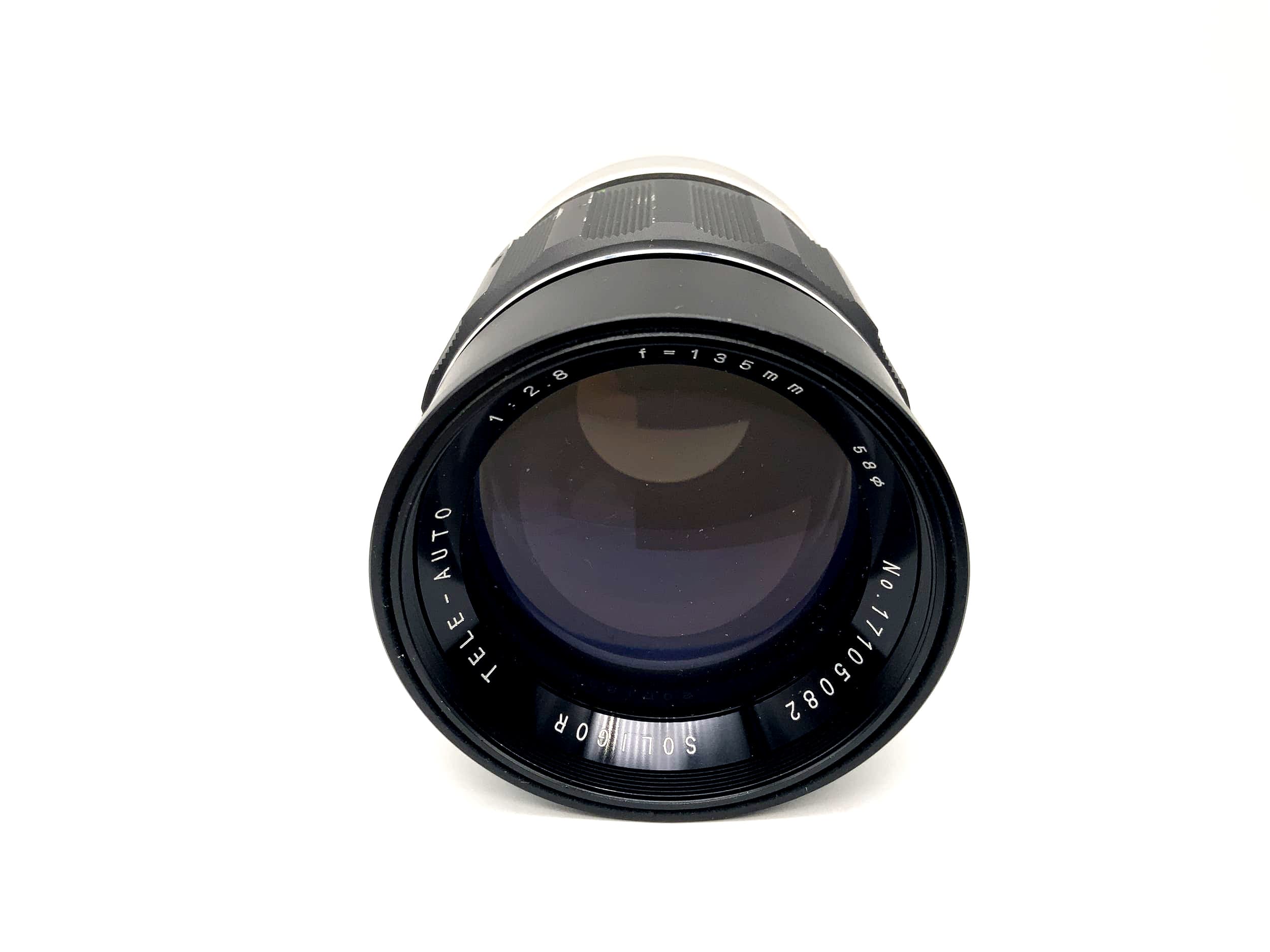 Soligor 135mm 1:2.8 Telephoto Auto Camera Lens (Konica AR)
