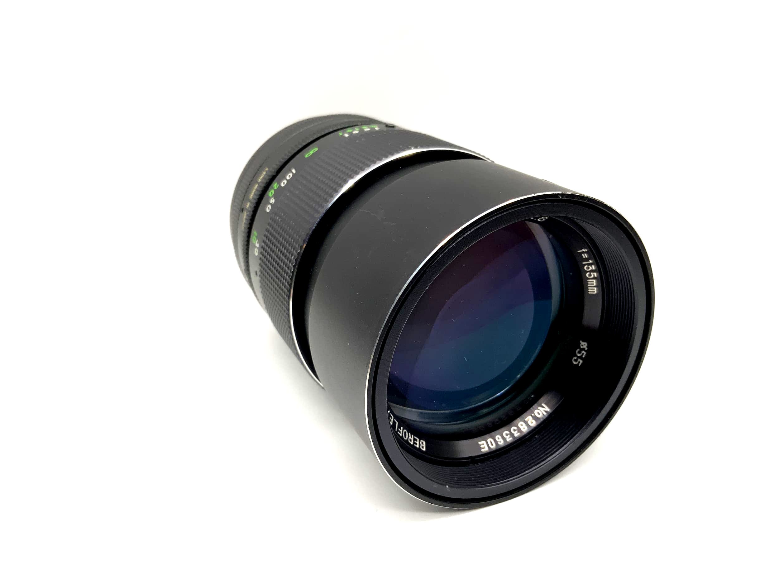 Beroflex 135mm 1:2.8 Lens EL MC Camera Lens (Olympus OM)