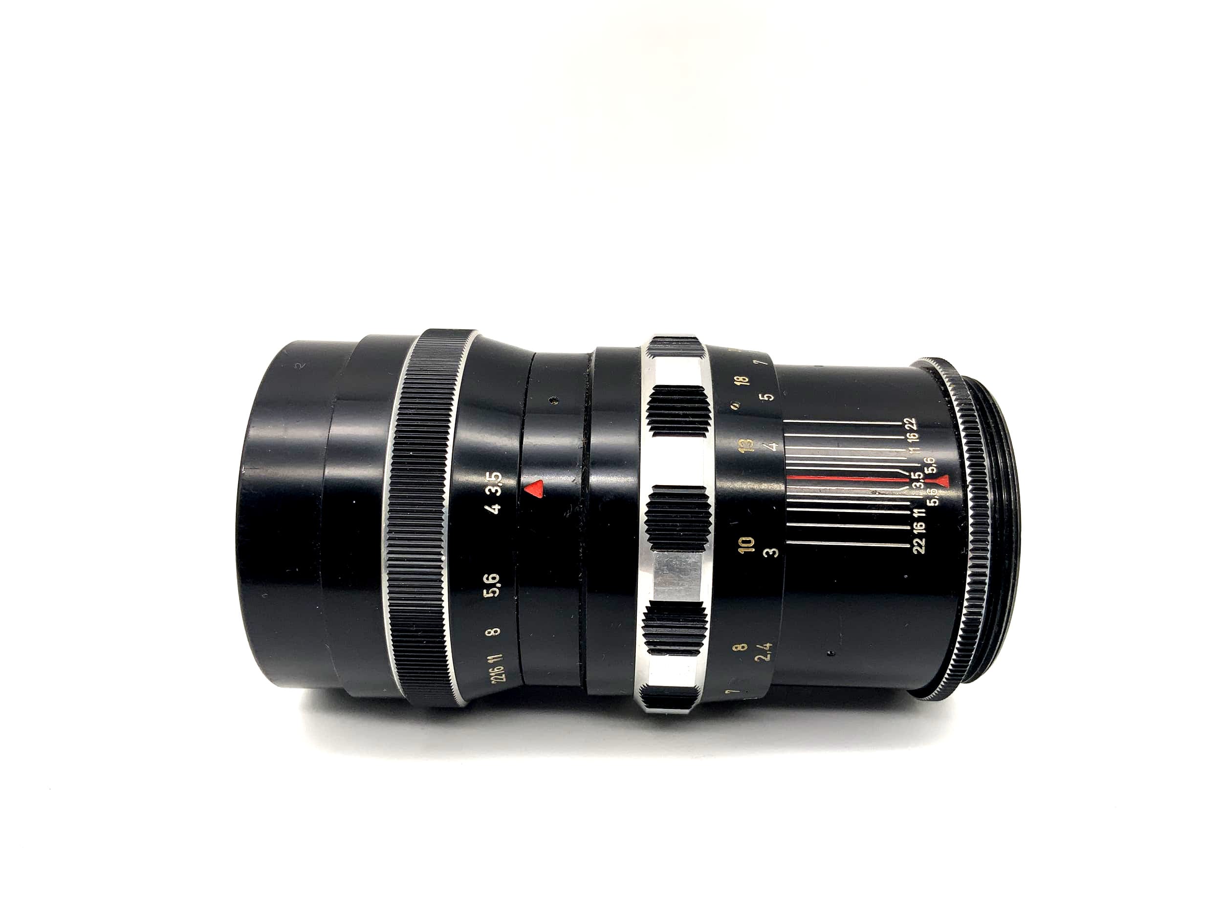 Isco Göttingen 135mm 1:3.5 Tele Lens Westanar 15 Blades Camera Lens (M42)