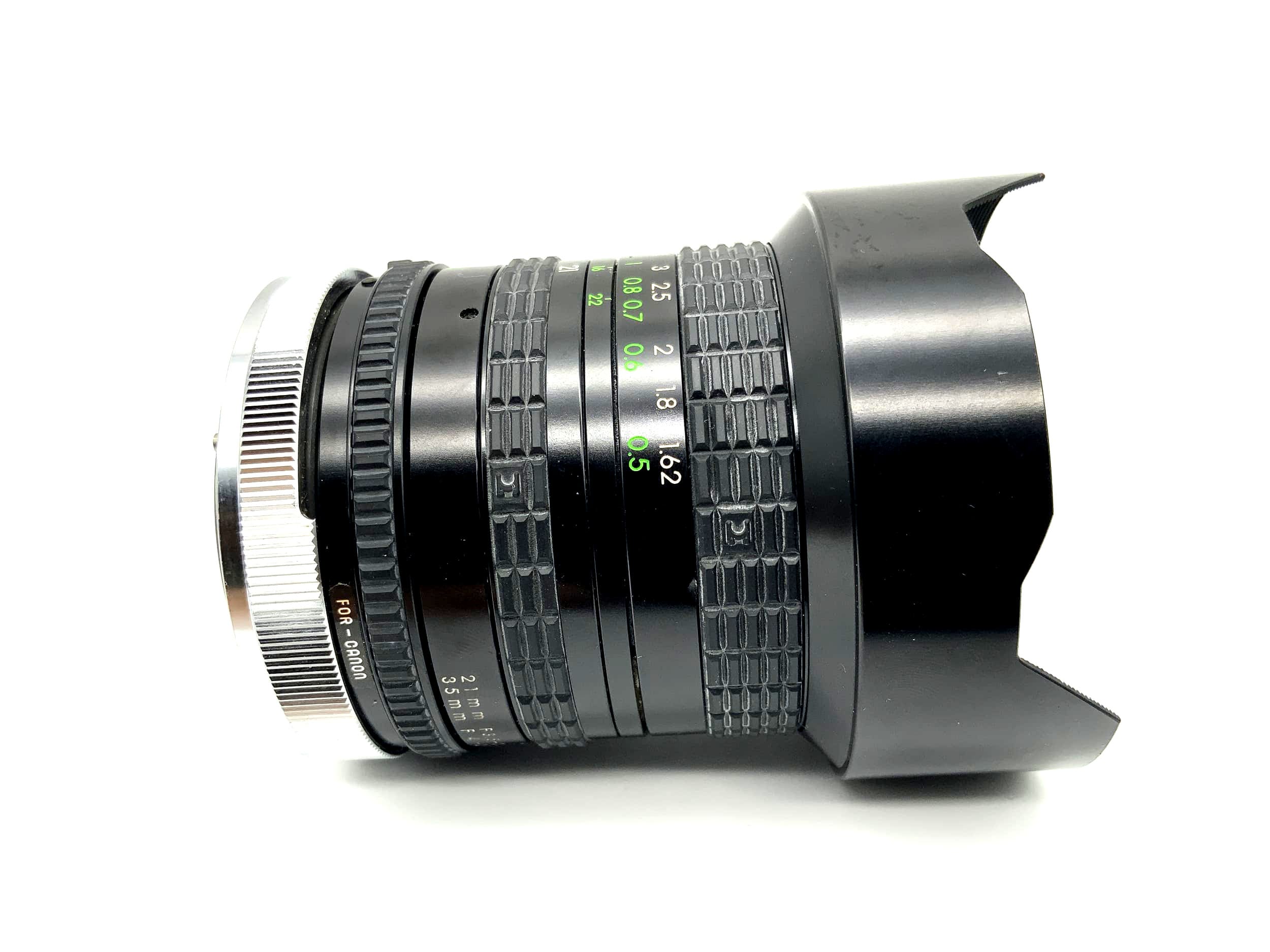 Sigma 21-35mm 1:3.5-4 Lens Zoom-T Multi Coated Camera Lens (Canon FD)
