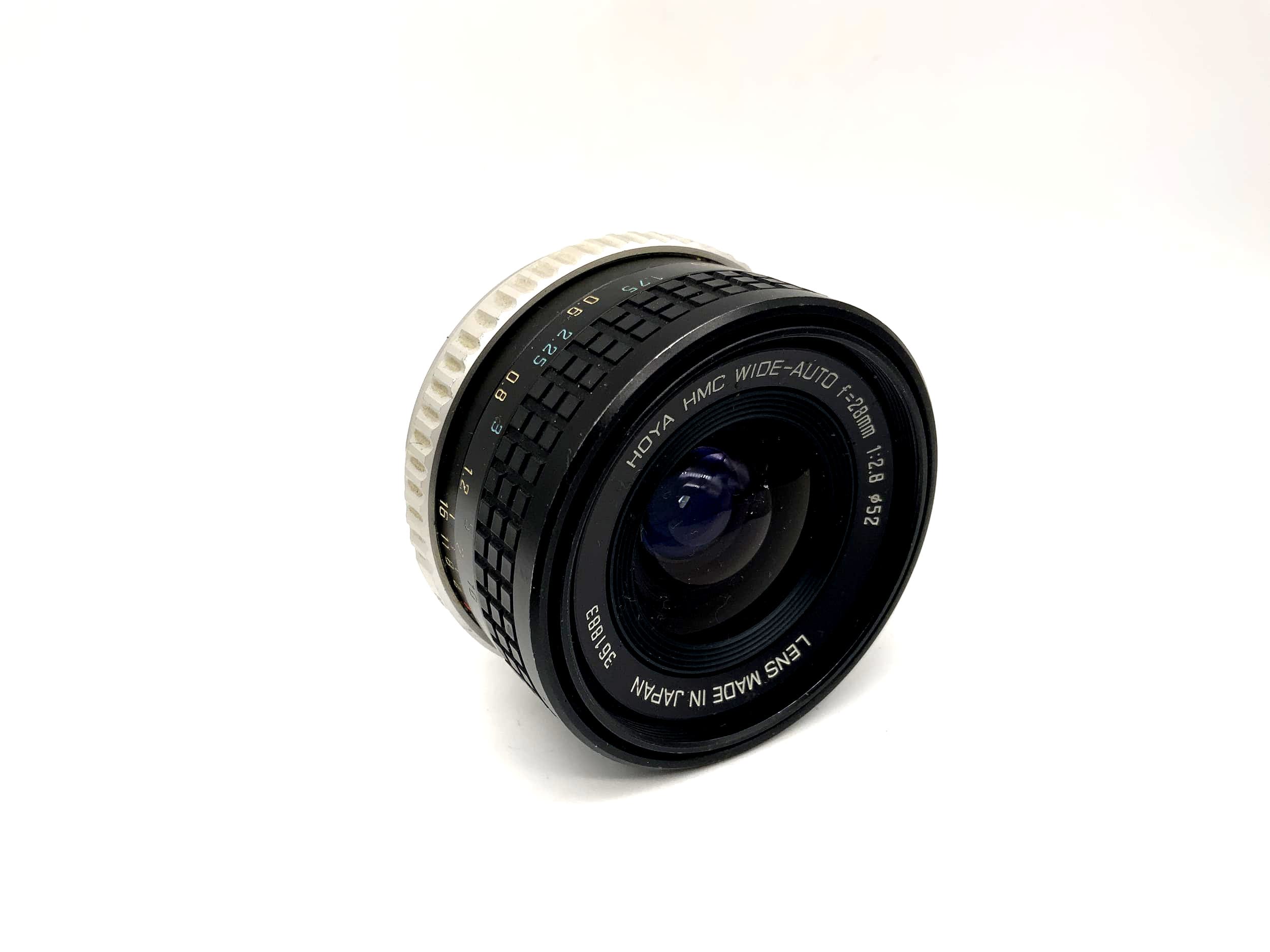 Hoya 28mm 1:2.8 Lens HMC Wide-Auto Camera Camera Lens (Pentax K)