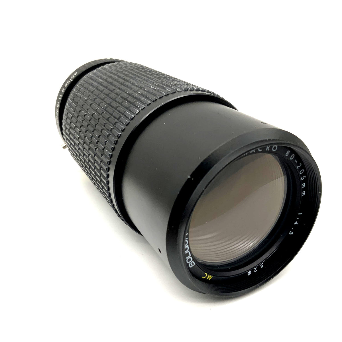Soligor 80-205mm 1:4.5 Lens MC C/D Zoom+Macro Camera Lens (Mamiya ZE)