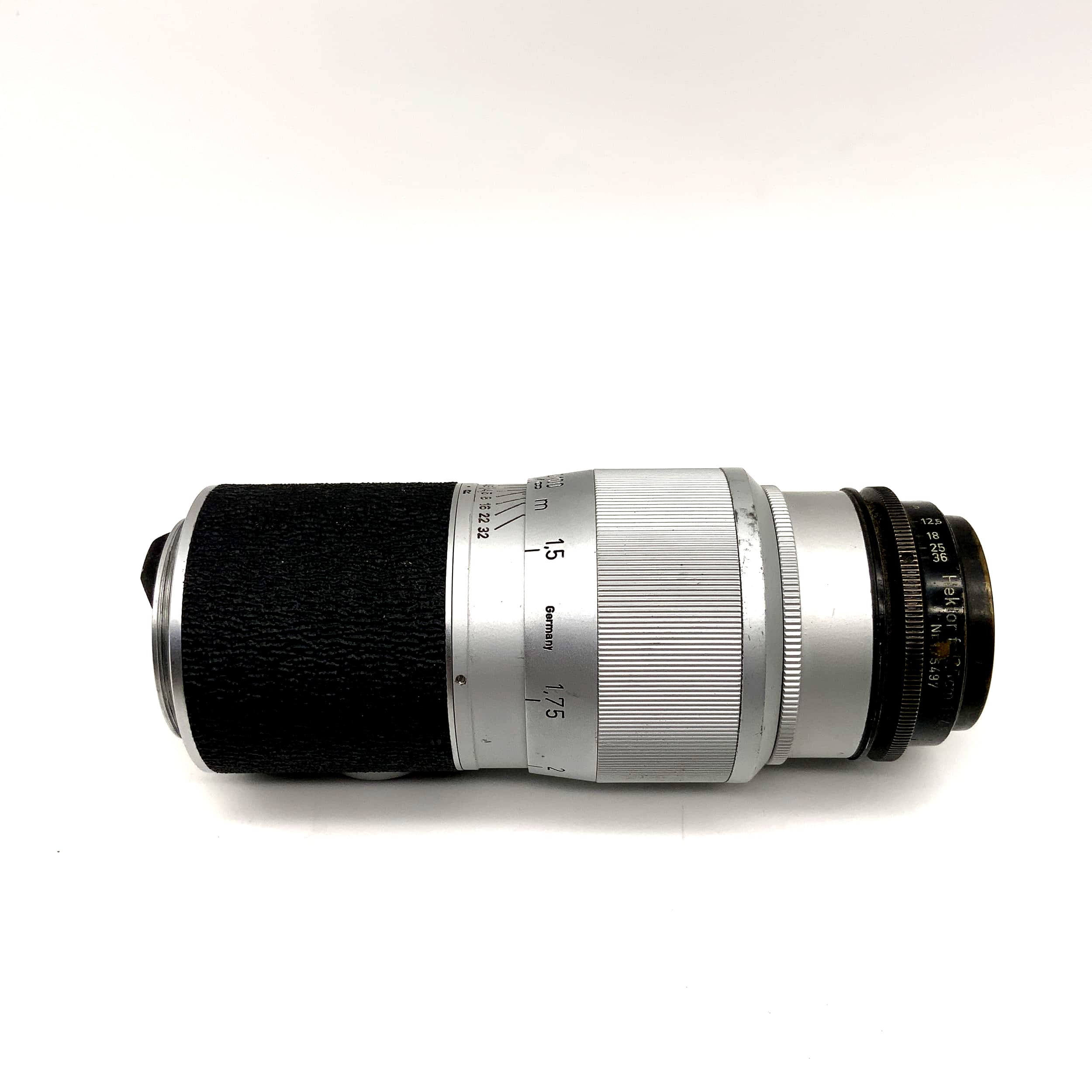 Leitz Wetzlar 13.5cm 1:4.5 lens 135mm Leica Hektor camera lens (M39)