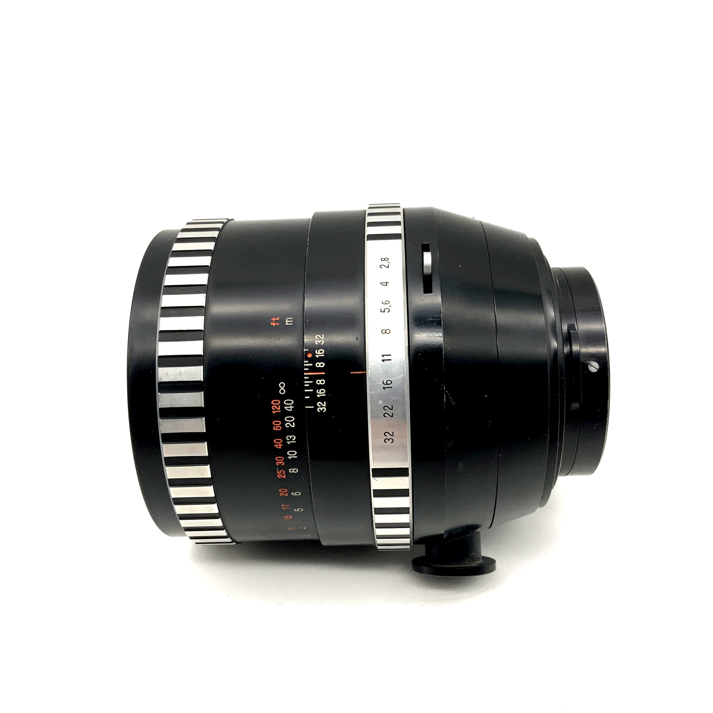 Carl Zeiss 180mm 1:2.8 Lens Sonnar 6x6 Zebra Camera Lens (Pentacon Six)