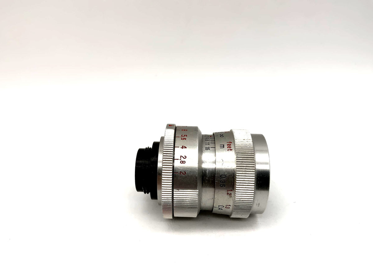 Carl Zeiss 25mm 1:2 Biotar lens for Super 8 camera (Pentaka 8)