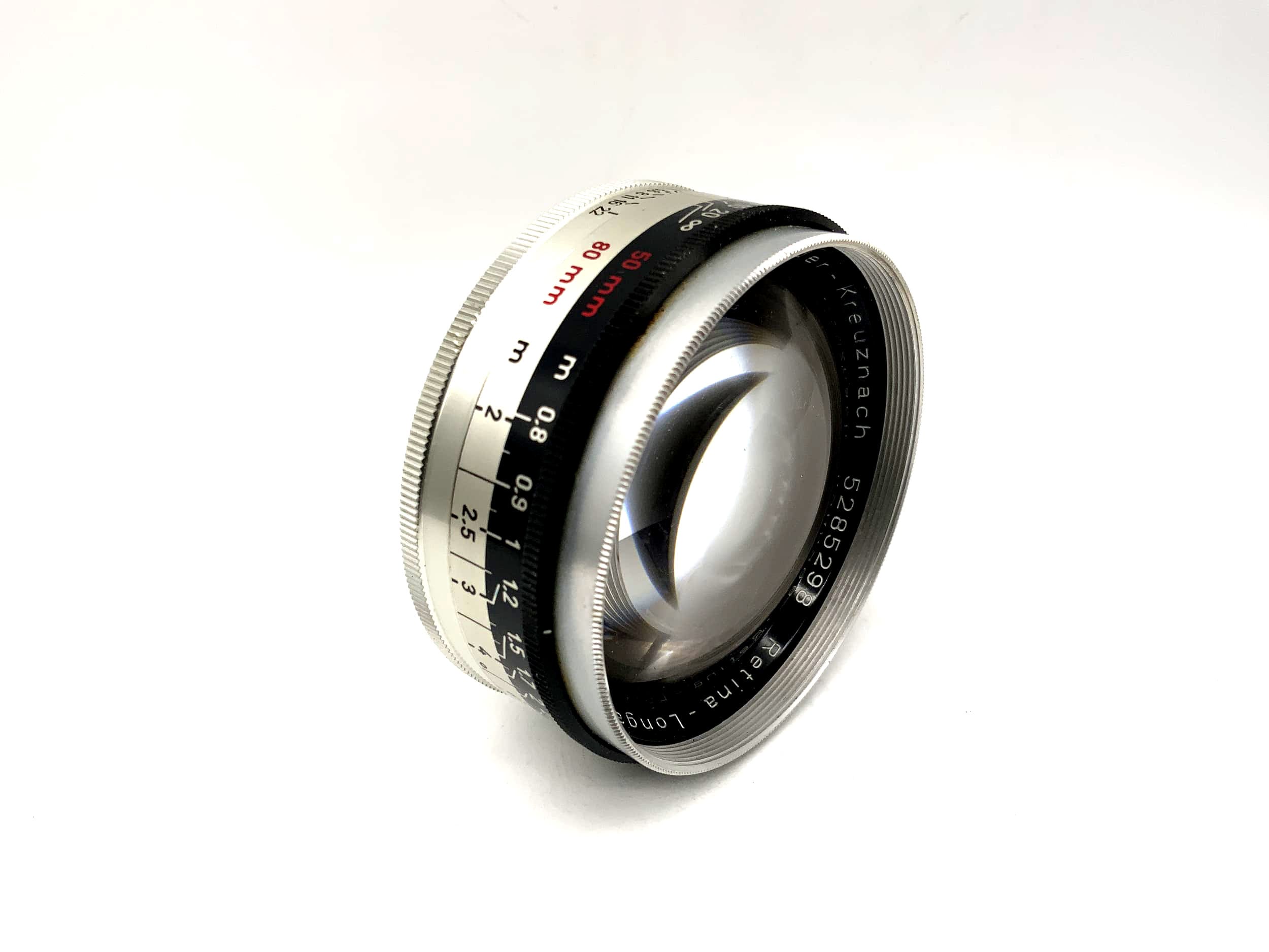 Schneider Kreuznach 80mm 1:4 lens Retina Longar Xenon red C DKL Kodak Retina