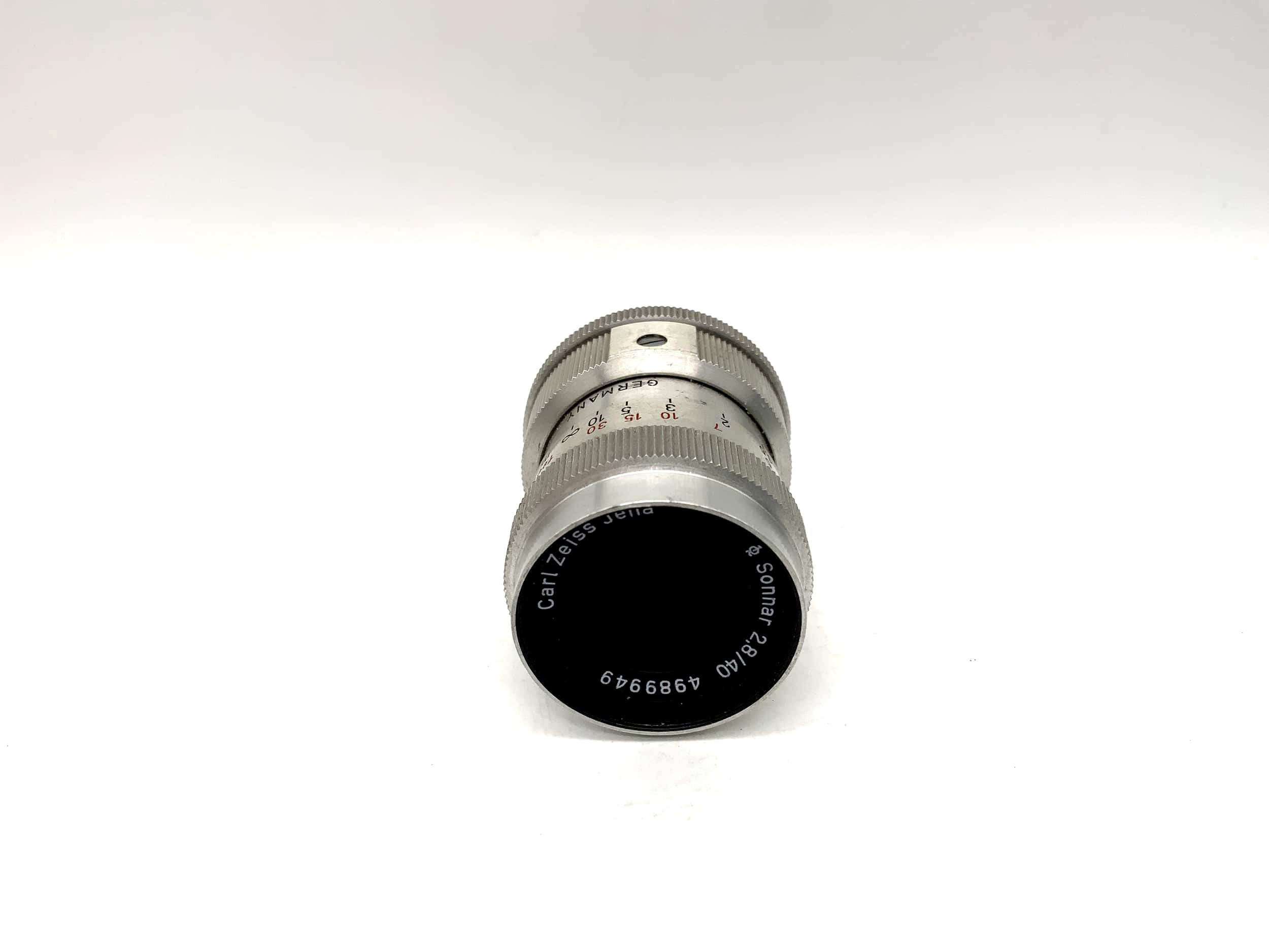 Carl Zeiss 40mm 1:2.8 Sonnar lens for Super 8 camera (Pentaka 8)