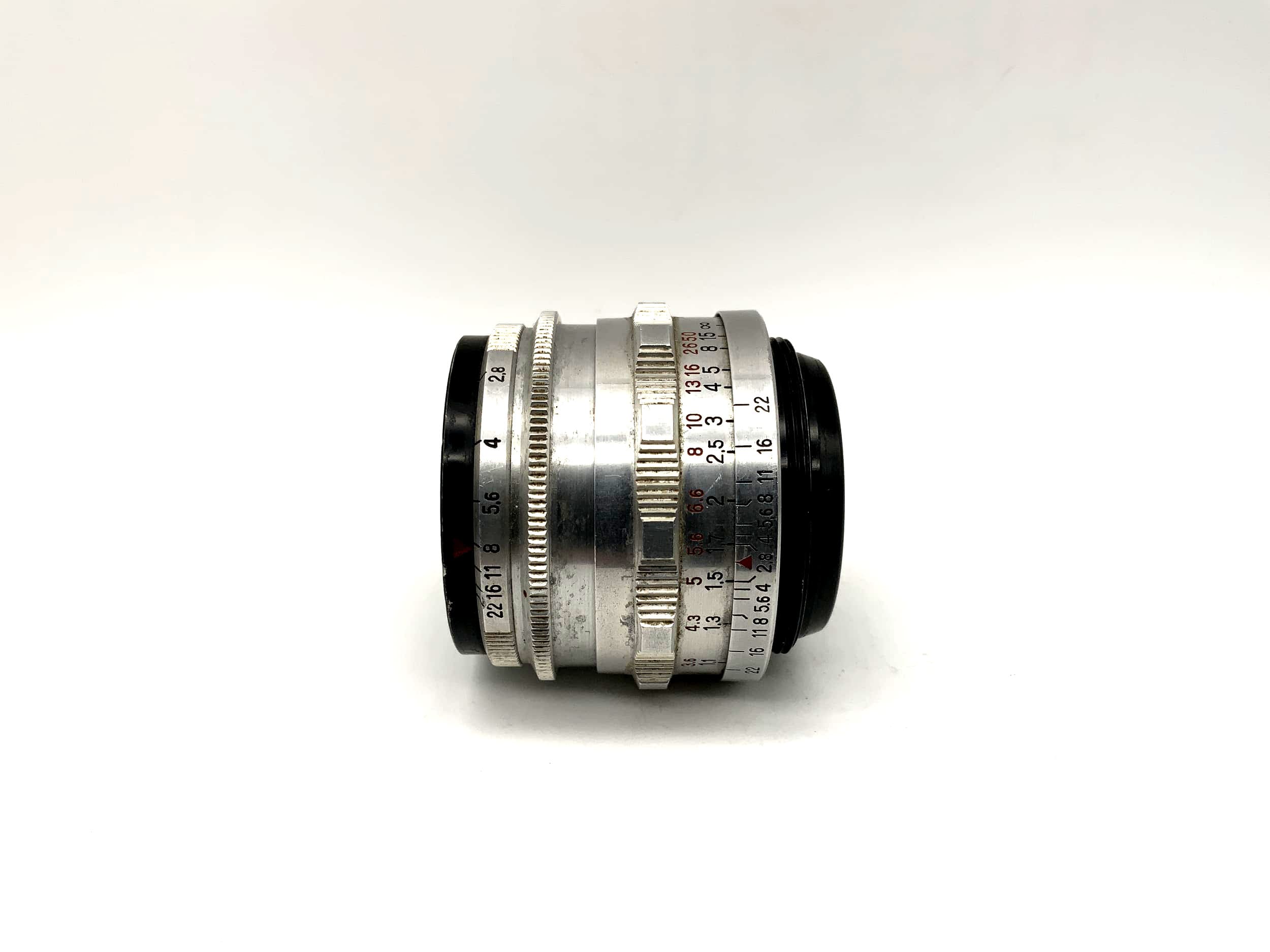 Carl Zeiss 50mm 1:2.8 Lens Tessar 14 Blades Camera Lens (M42)
