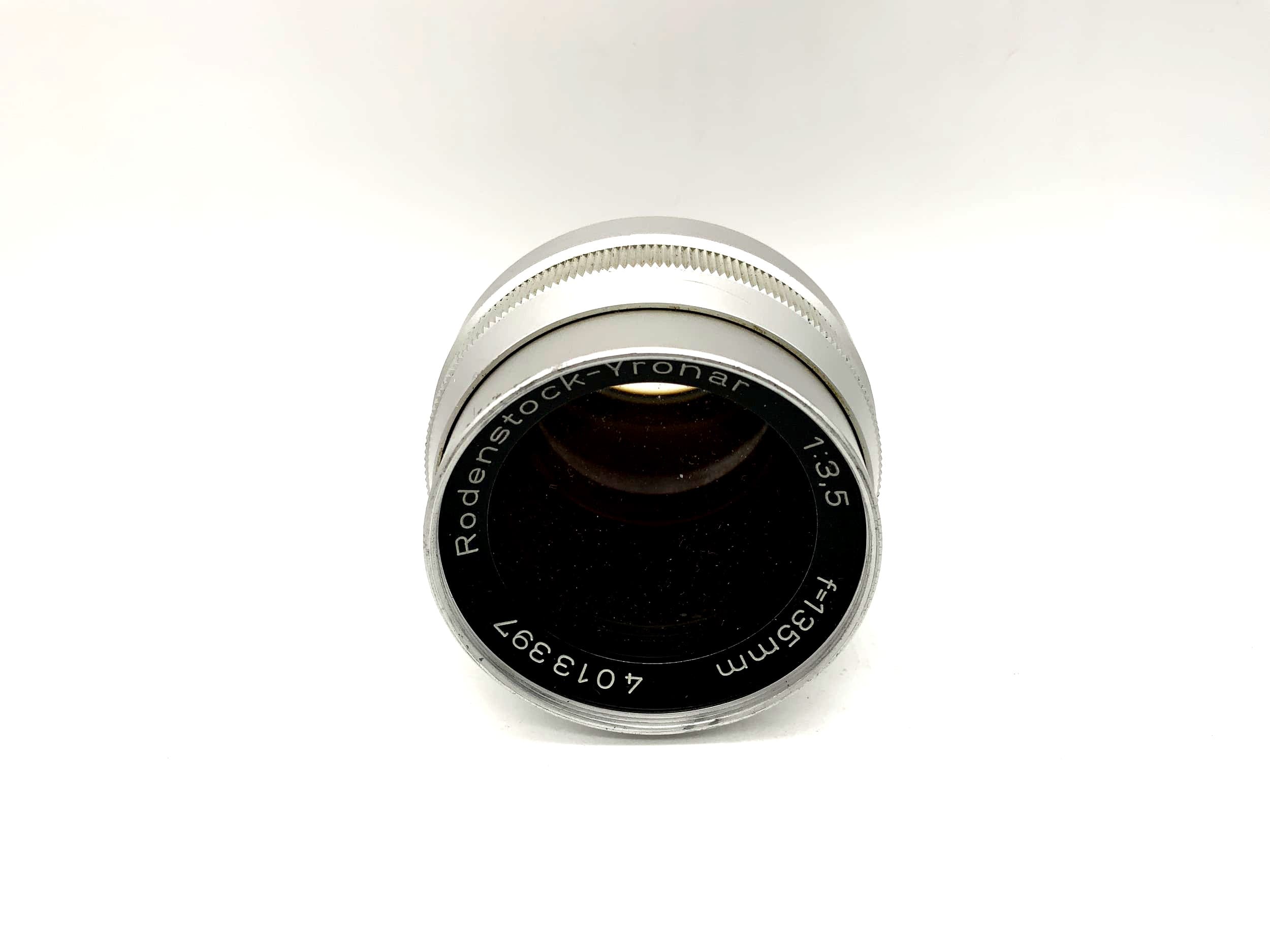 Rodenstock 135mm 1:3.5 lens head without focusing helicoid Yronar camera lens