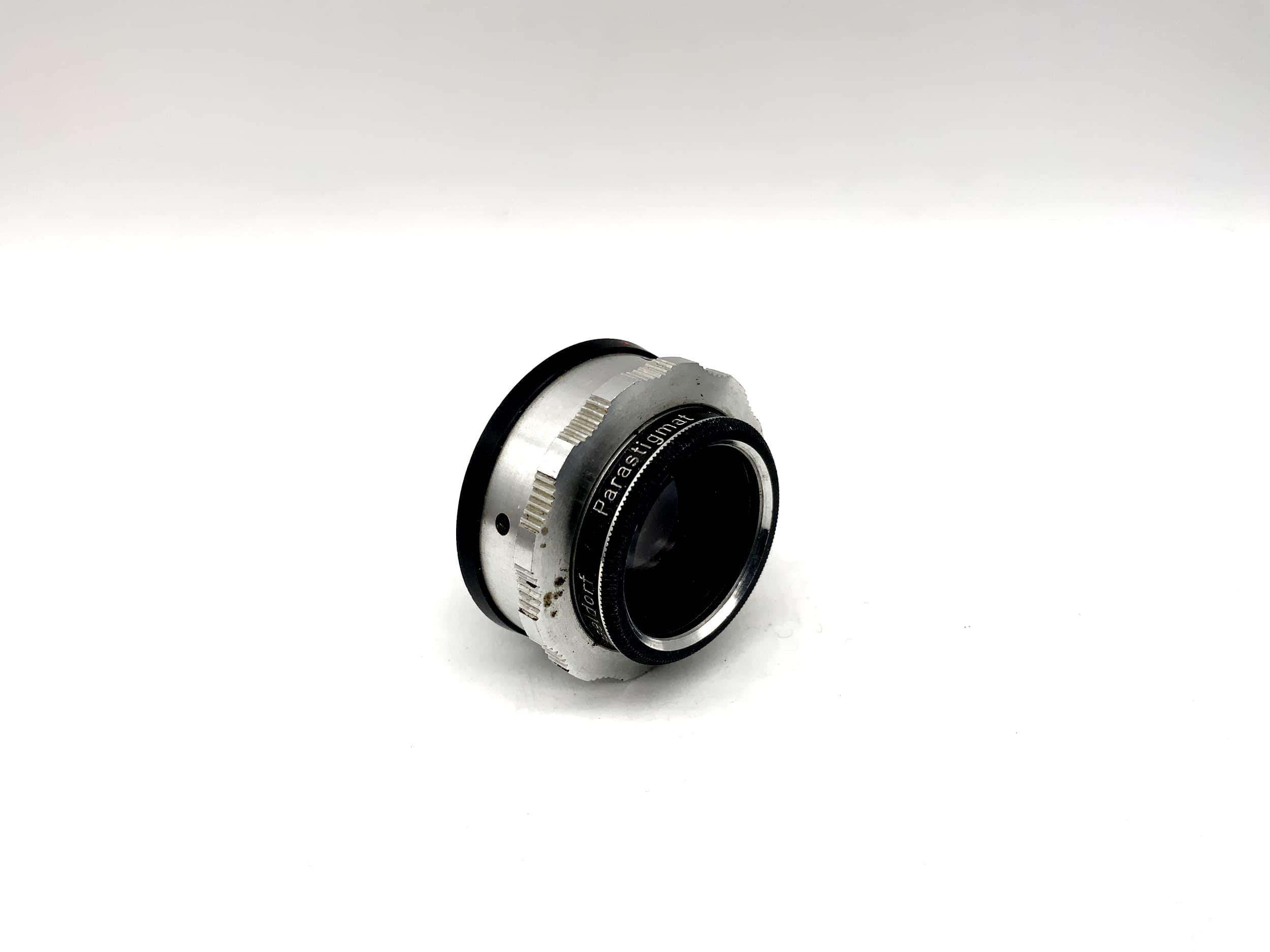 Liesegang Düsseldorf 50mm 1:4.5 magnifying lens red C (25mm thread)