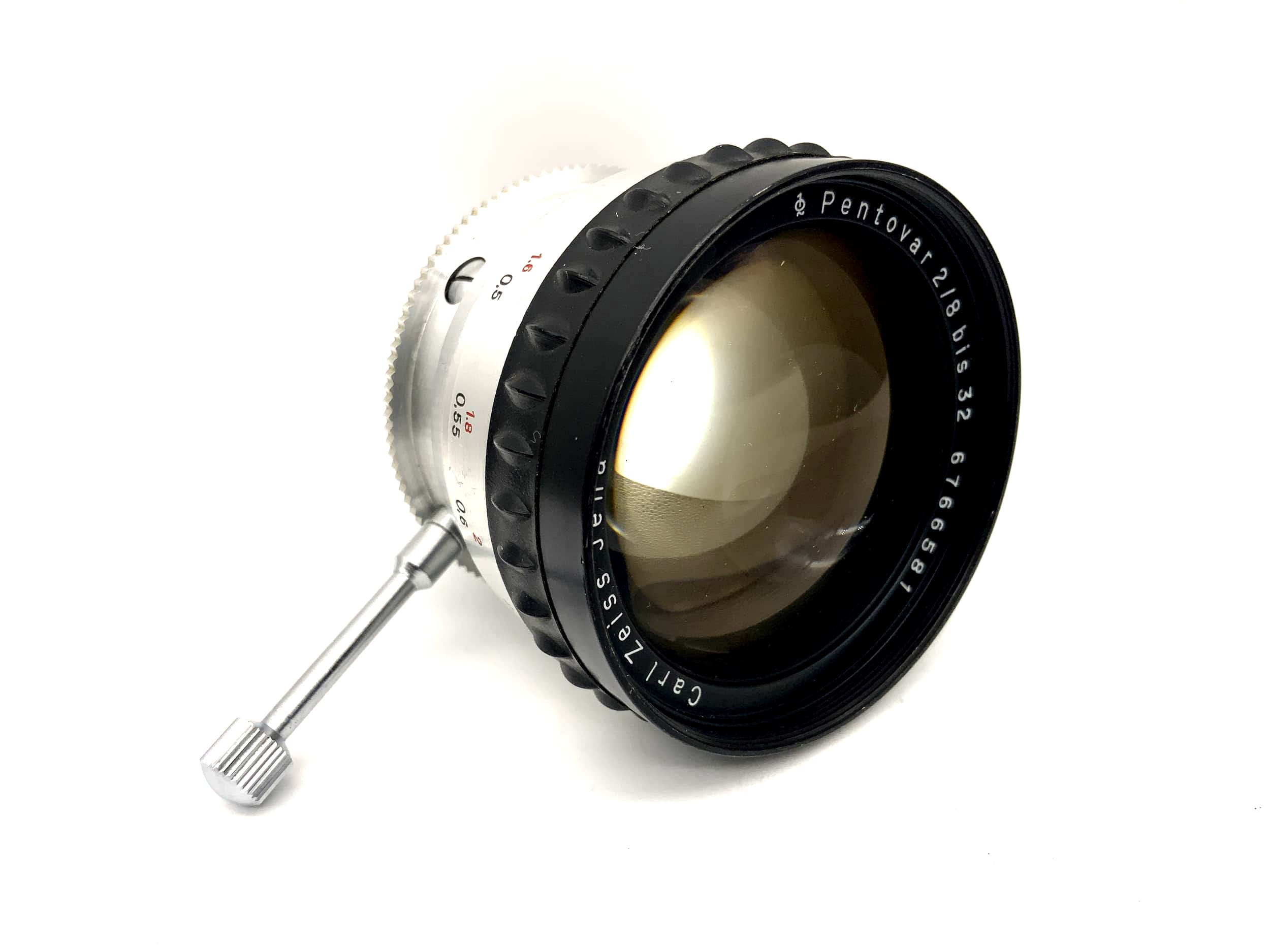 Carl Zeiss 8-32mm 1:2 Pentovar lens for Super 8 (for Pentaflex 8)