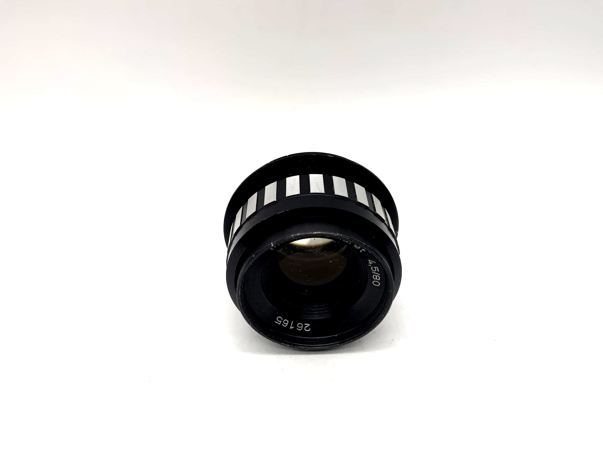 Meopta 80mm 1:4.5 magnifying lens Anaret Enlarger Zebra (39mm thread)