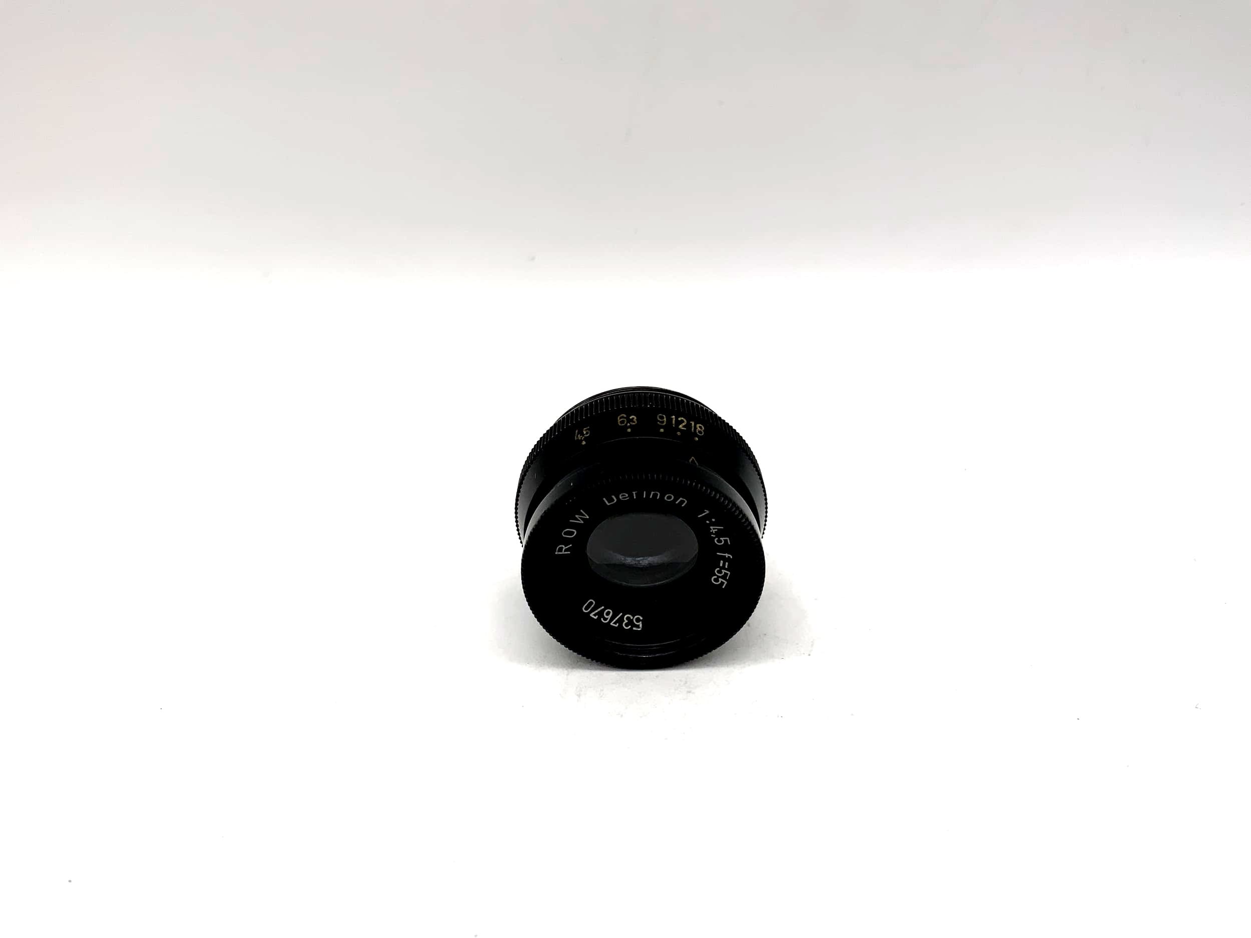 ROW 55mm 1:4.5 Definon Camera Lens (26mm thread)