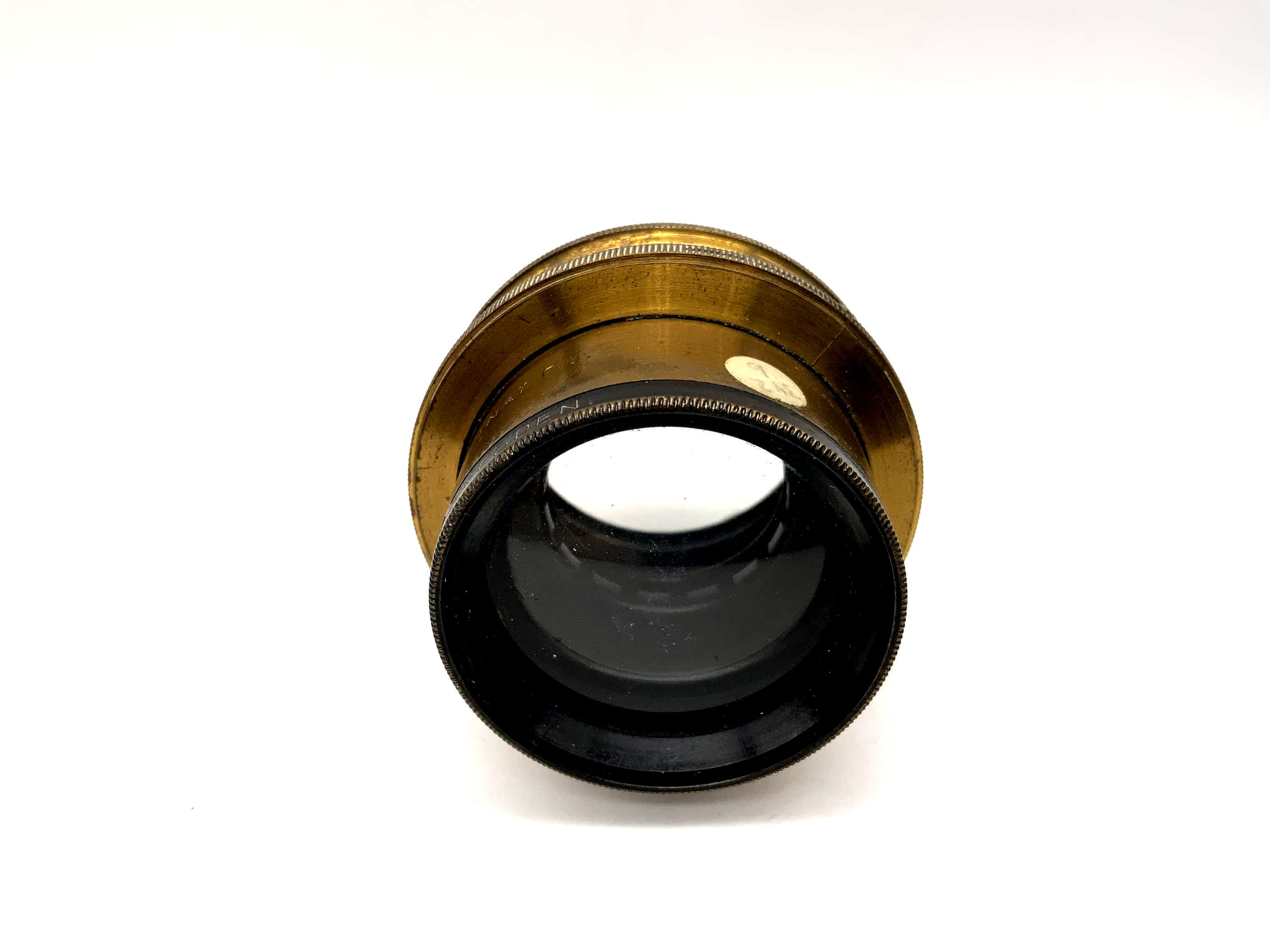 Huth Dresden 1:8 Lens Extra Rapid Aplasmat No.3 Brass Lens (44mm thread)